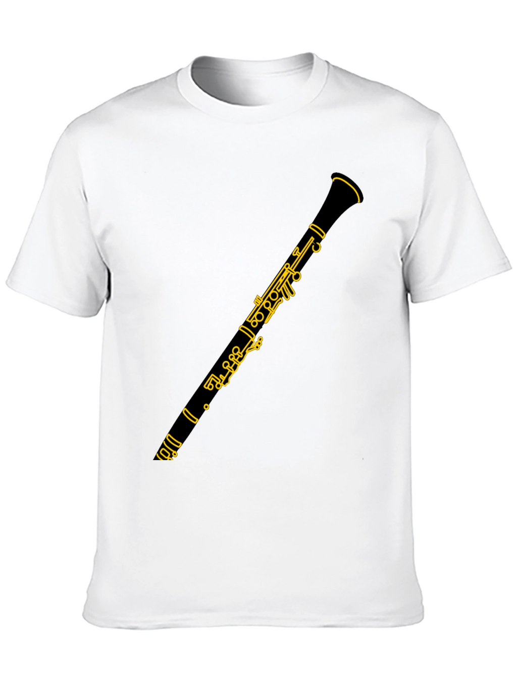 Clarinet Graphic T-Shirt - Musician Style Tee