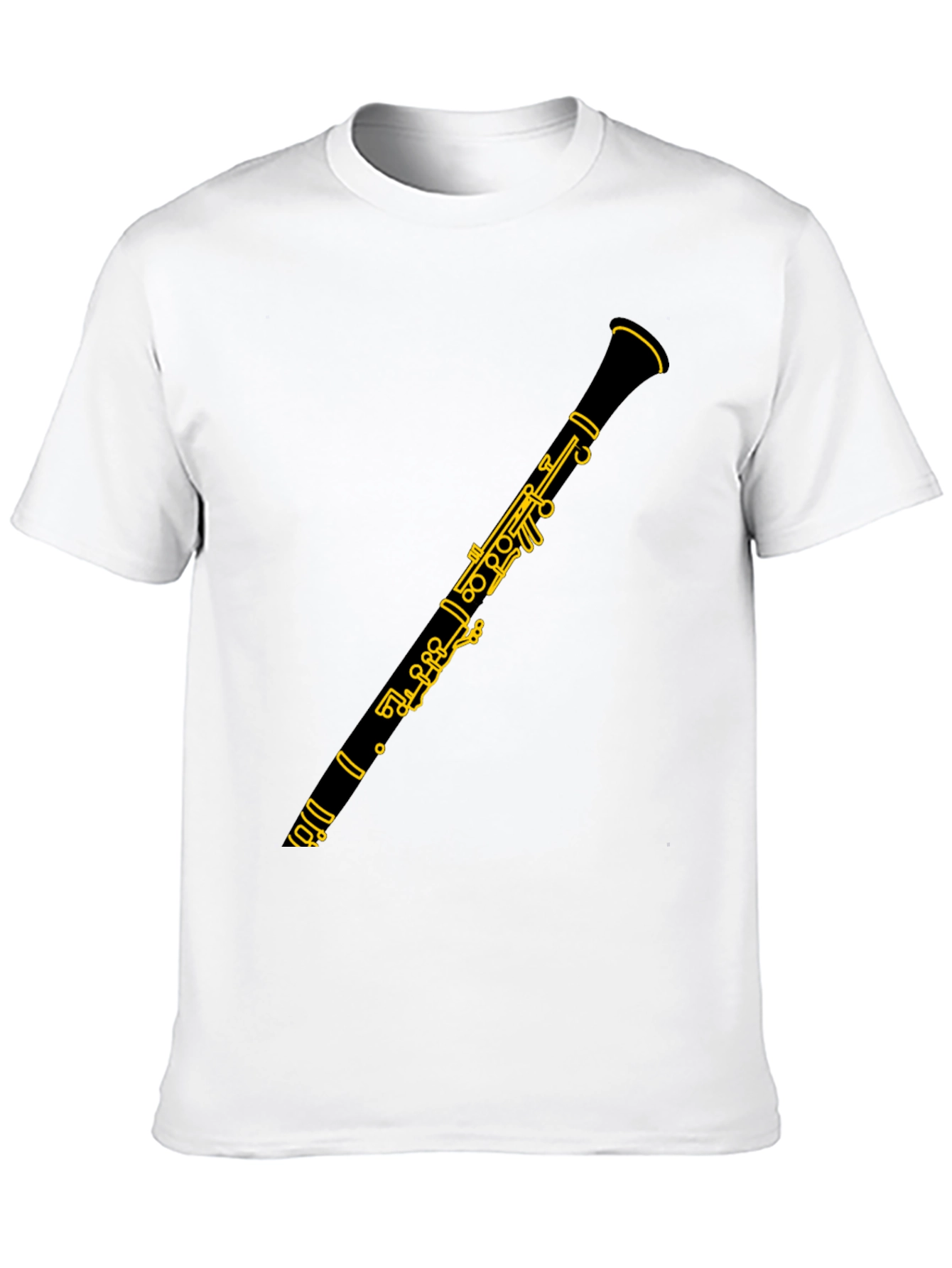Clarinet Graphic T-Shirt - Musician Style Tee