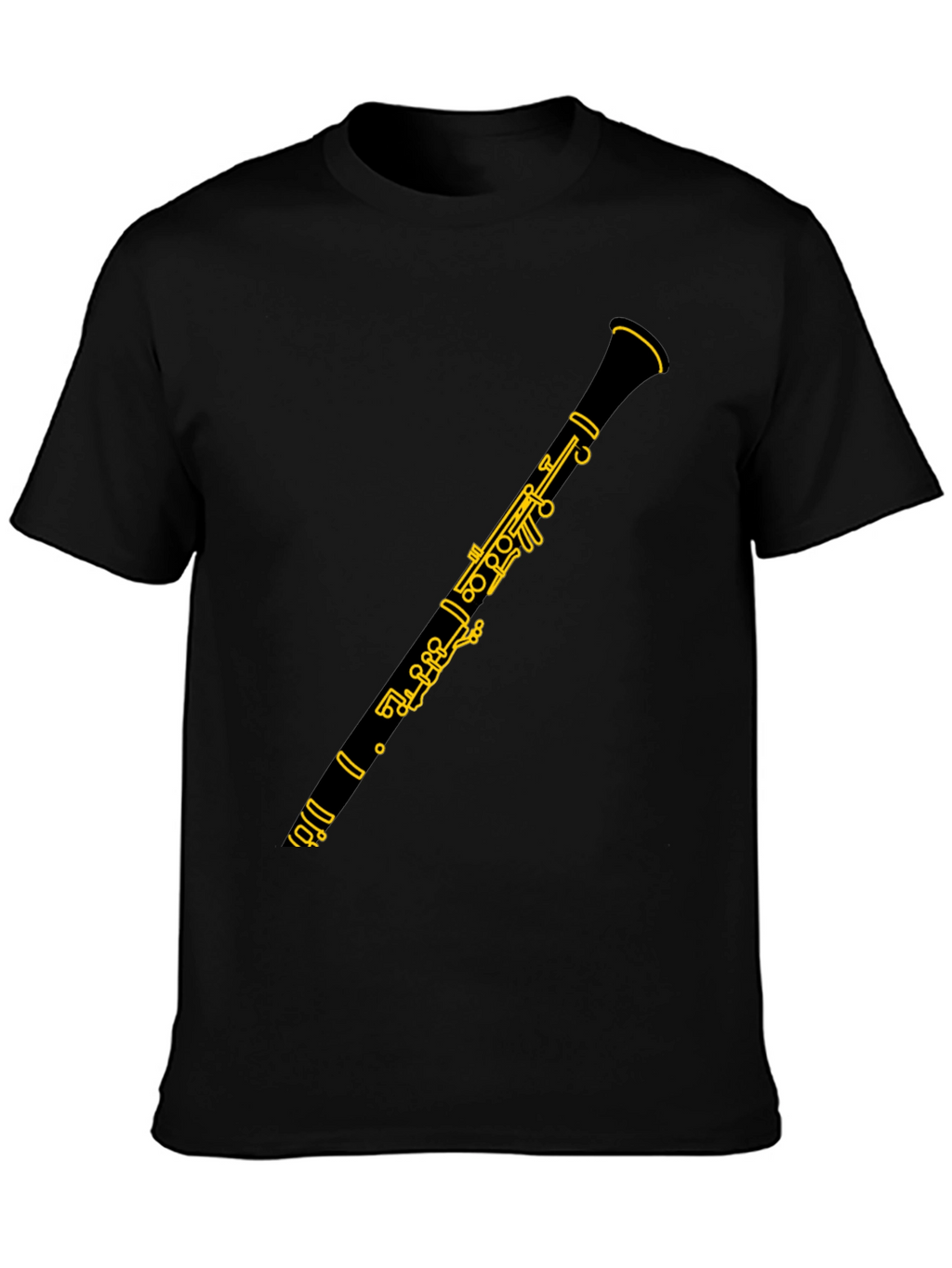 Clarinet Graphic T-Shirt - Musician Style Tee