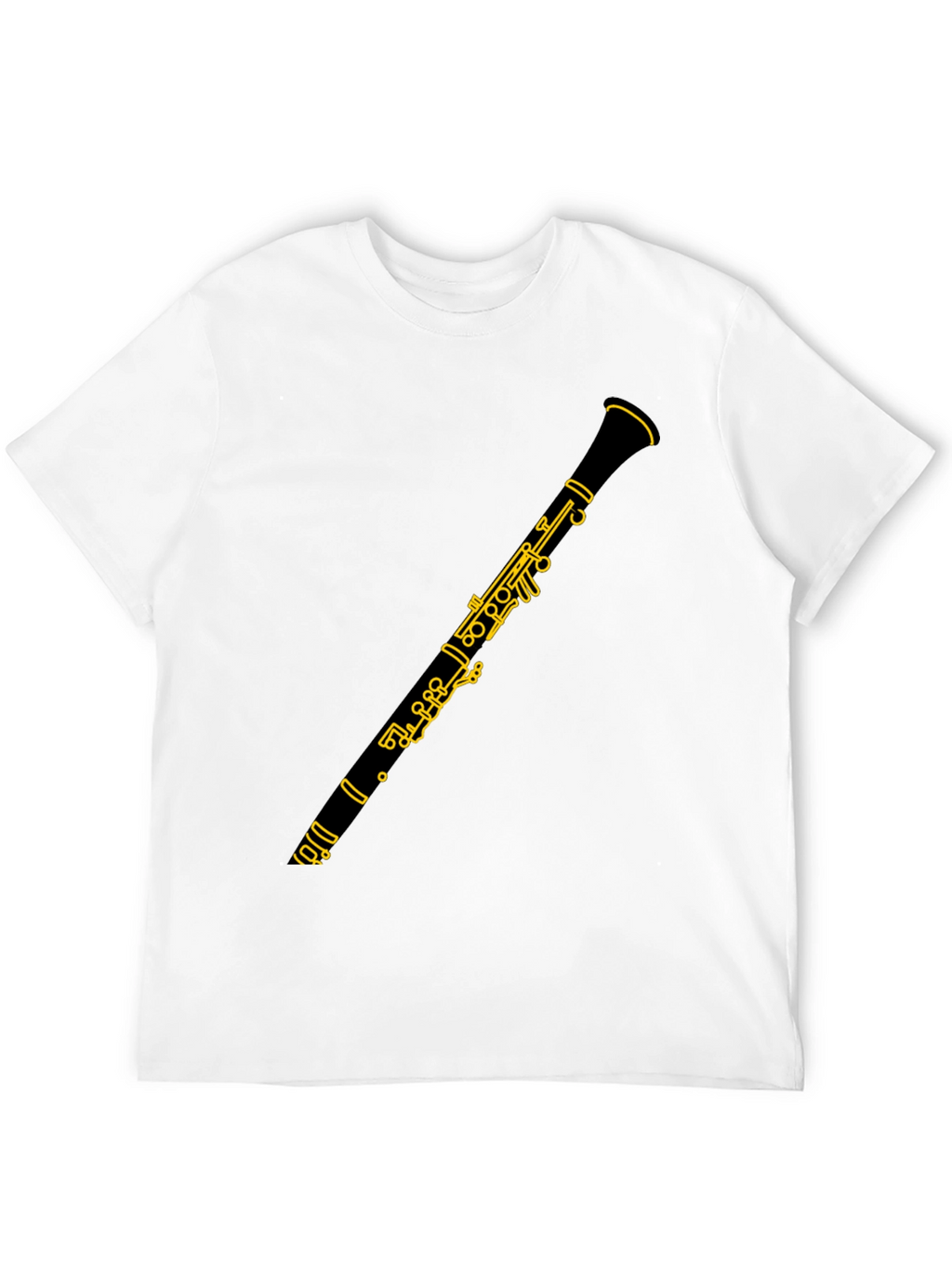 Clarinet Graphic T-Shirt - Musician Style Tee