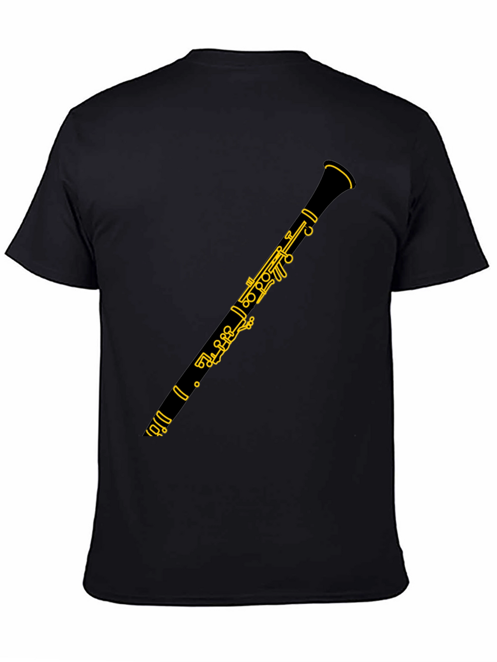 Clarinet Graphic T-Shirt - Musician Style Tee