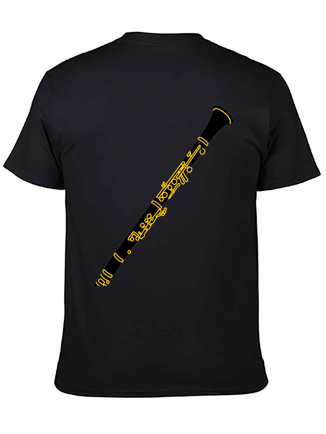 Clarinet Graphic T-Shirt - Musician Style Tee