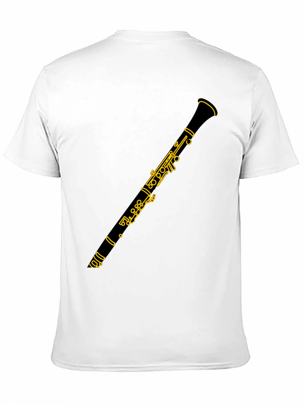 Clarinet Graphic T-Shirt - Musician Style Tee