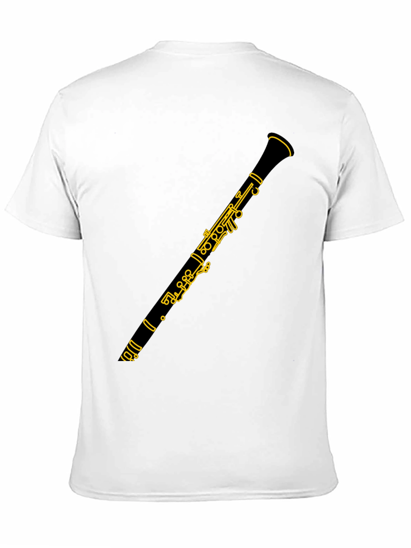 Clarinet Graphic T-Shirt - Musician Style Tee