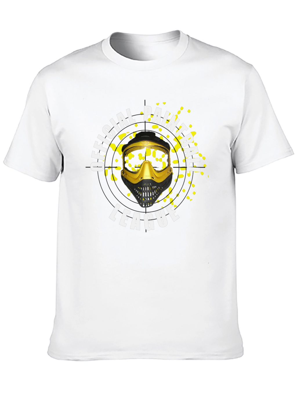 Official Paintball League Black T-Shirt