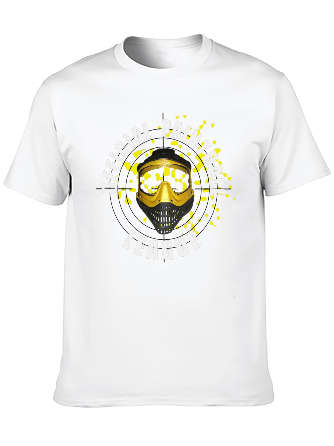 Official Paintball League Black T-Shirt