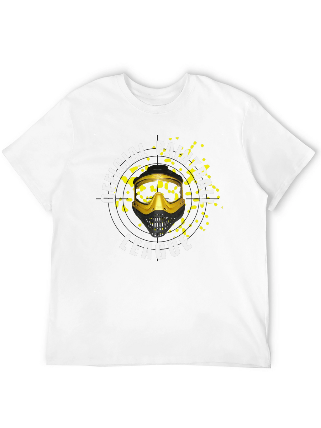 Official Paintball League Black T-Shirt