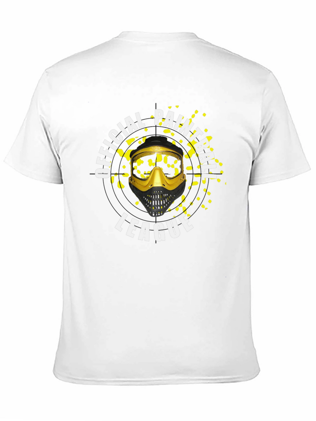 Official Paintball League Black T-Shirt