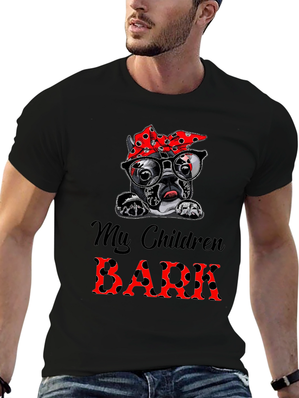 Dog Mom T-Shirt - My Children Bark Tee