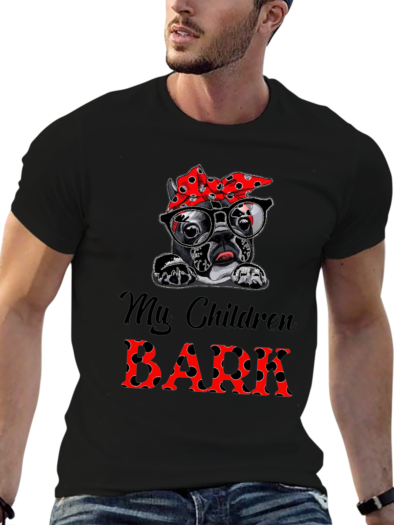 Dog Mom T-Shirt - My Children Bark Tee