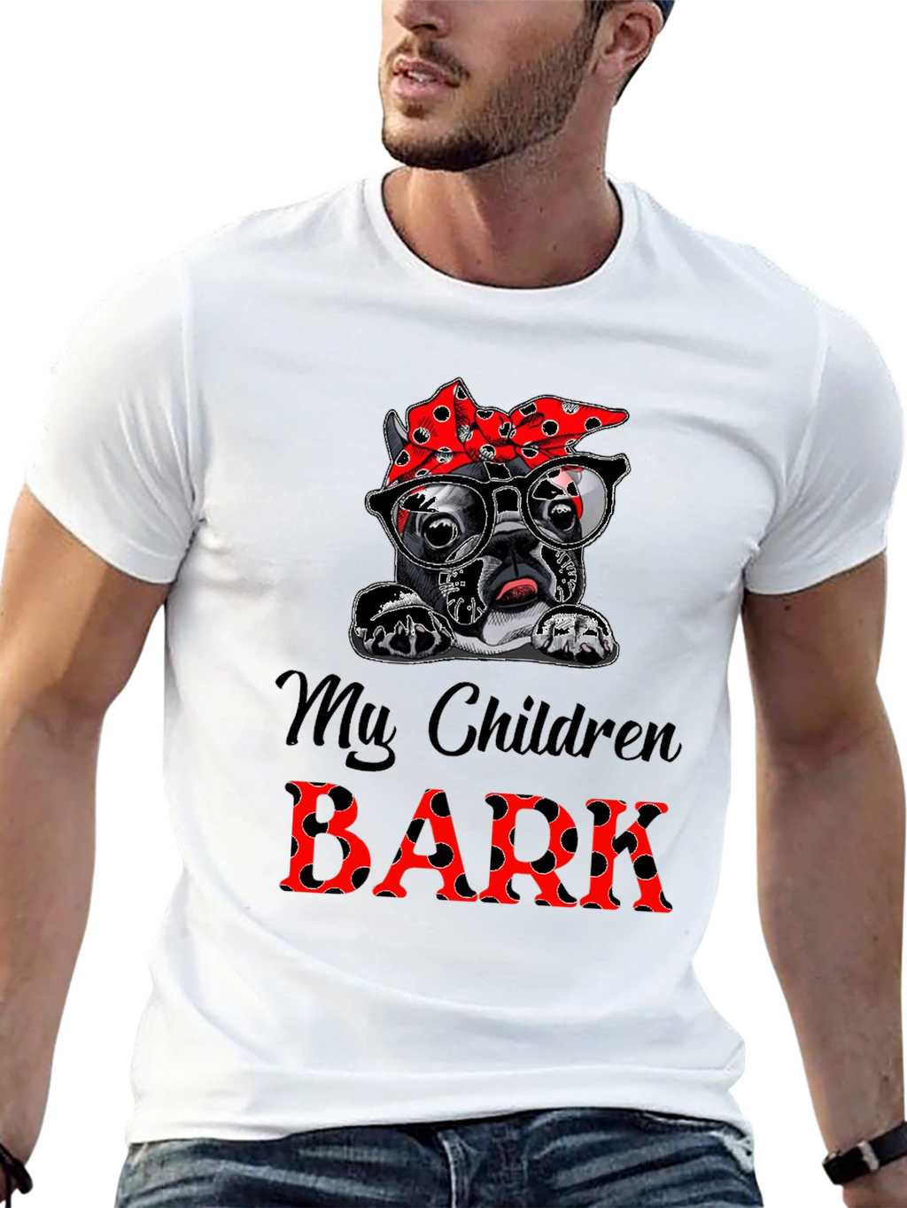 Dog Mom T-Shirt - My Children Bark Tee