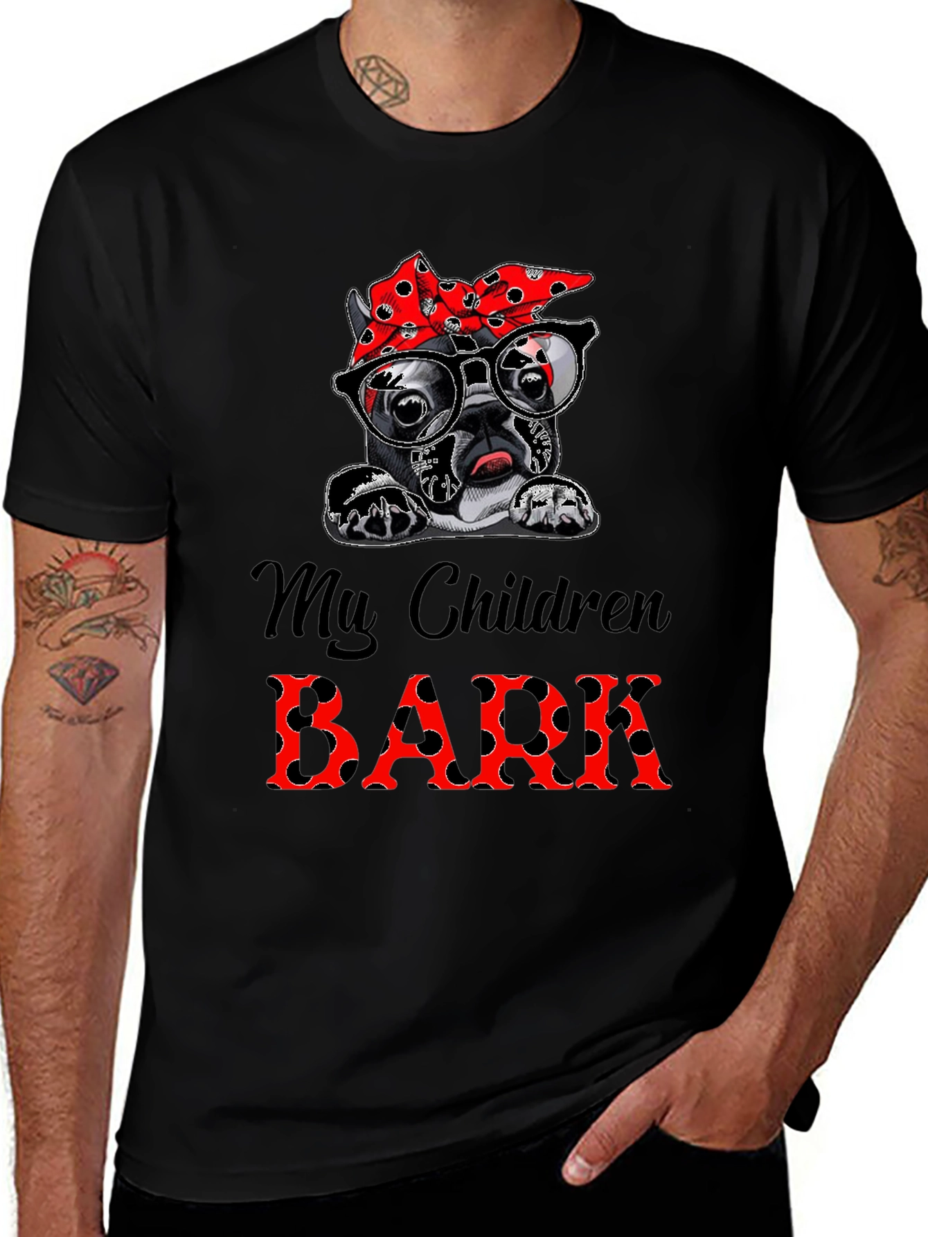 Dog Mom T-Shirt - My Children Bark Tee