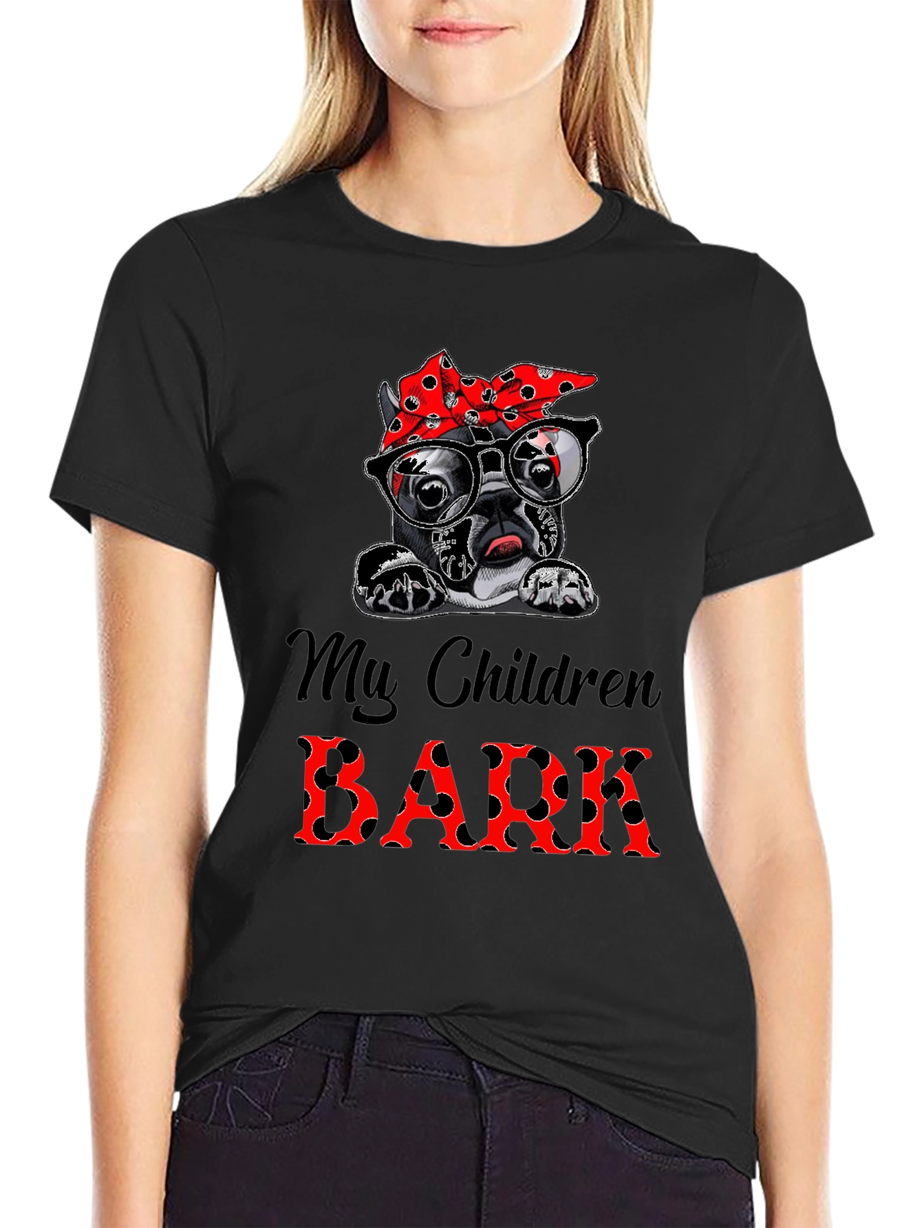 Dog Mom T-Shirt - My Children Bark Tee