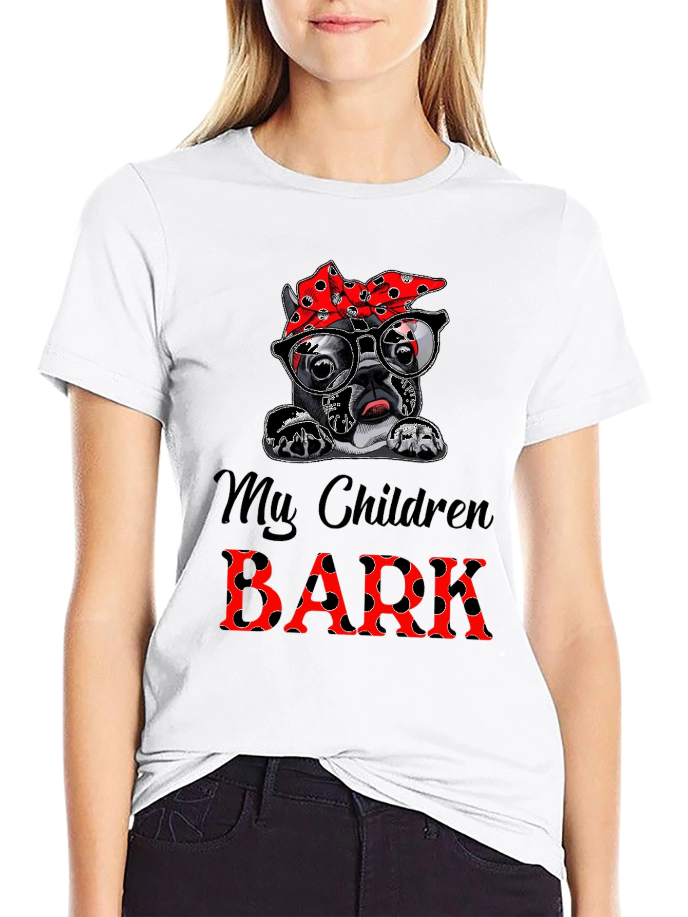 Dog Mom T-Shirt - My Children Bark Tee