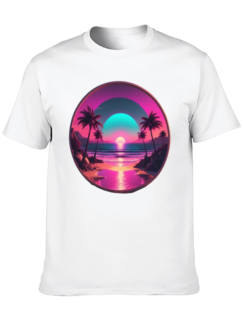 Tropical Sunset Graphic Tee