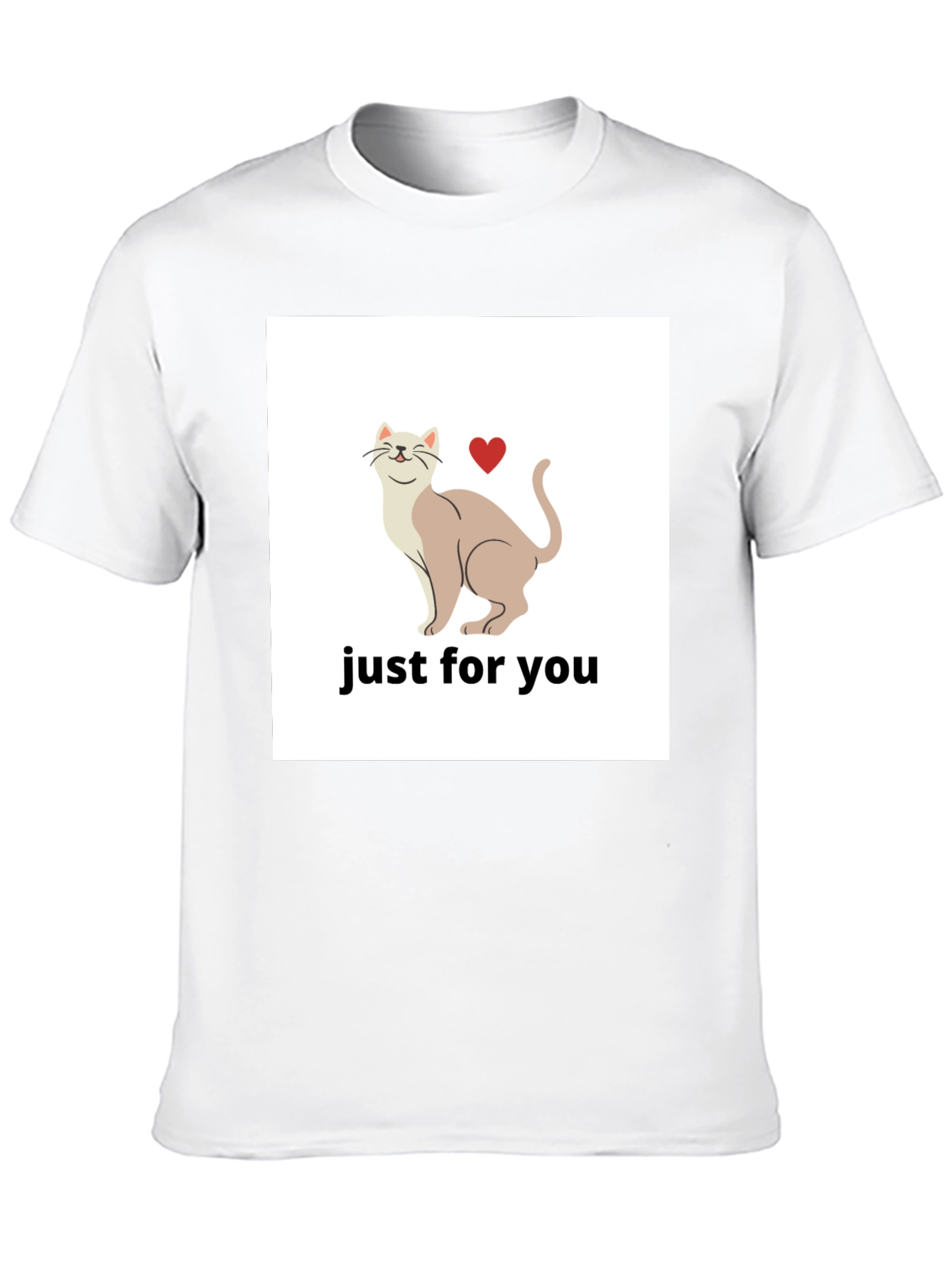 Cat Lover T-Shirt - Just For You