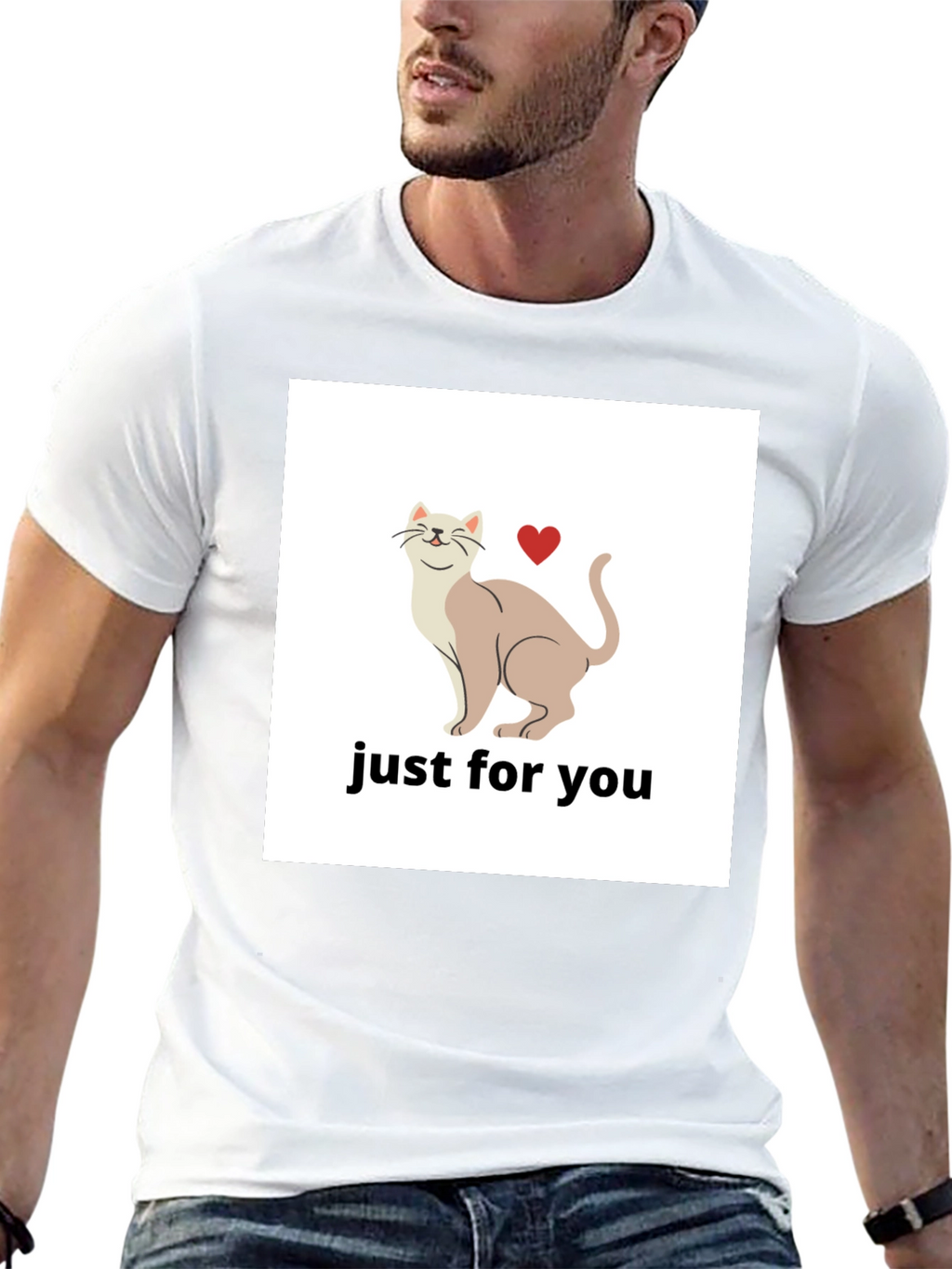Cat Lover T-Shirt - Just For You