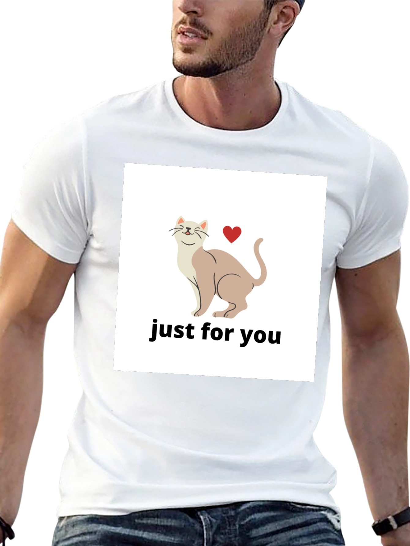 Cat Lover T-Shirt - Just For You