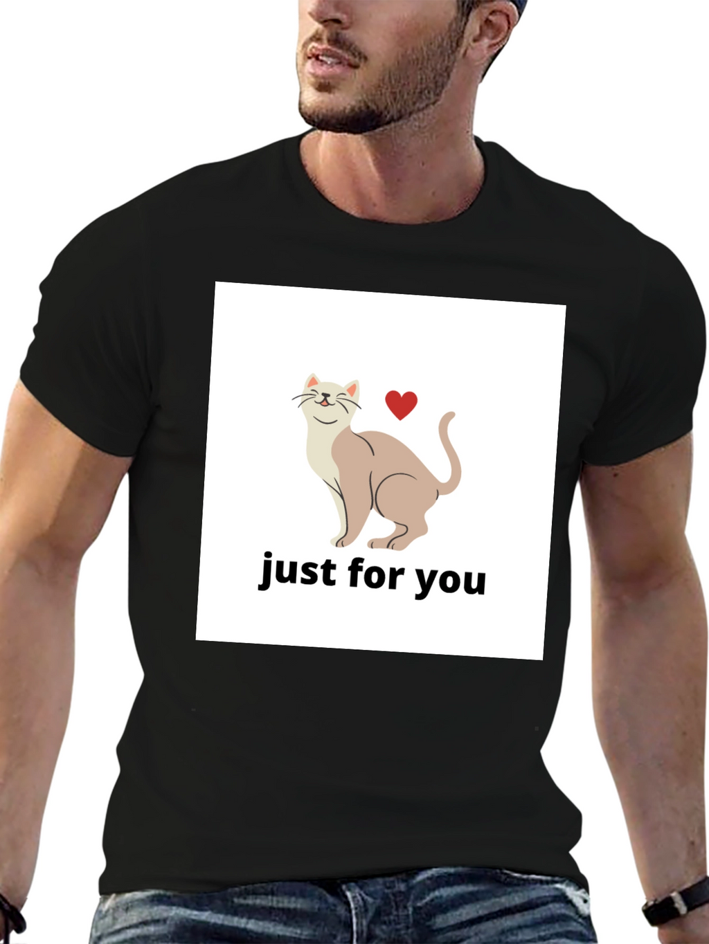 Cat Lover T-Shirt - Just For You