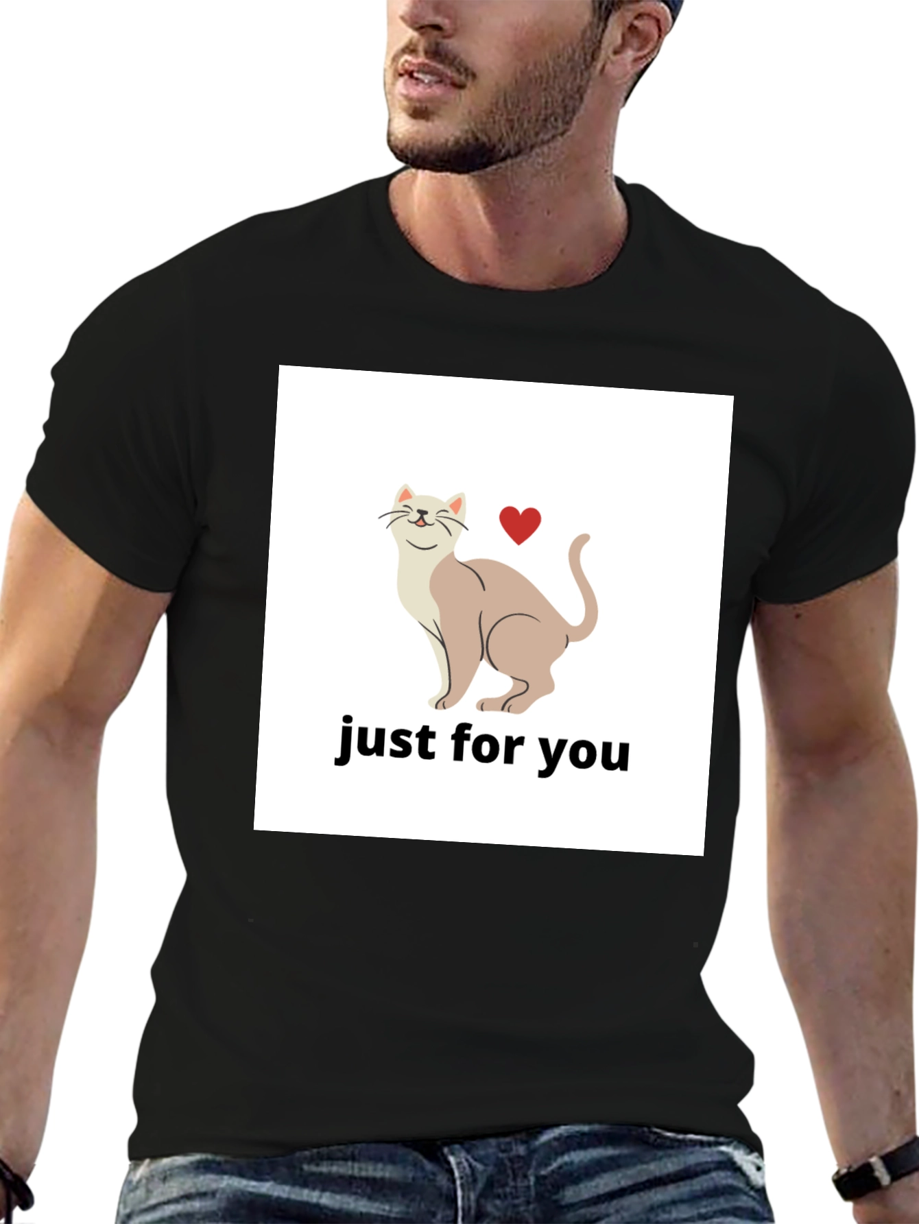 Cat Lover T-Shirt - Just For You