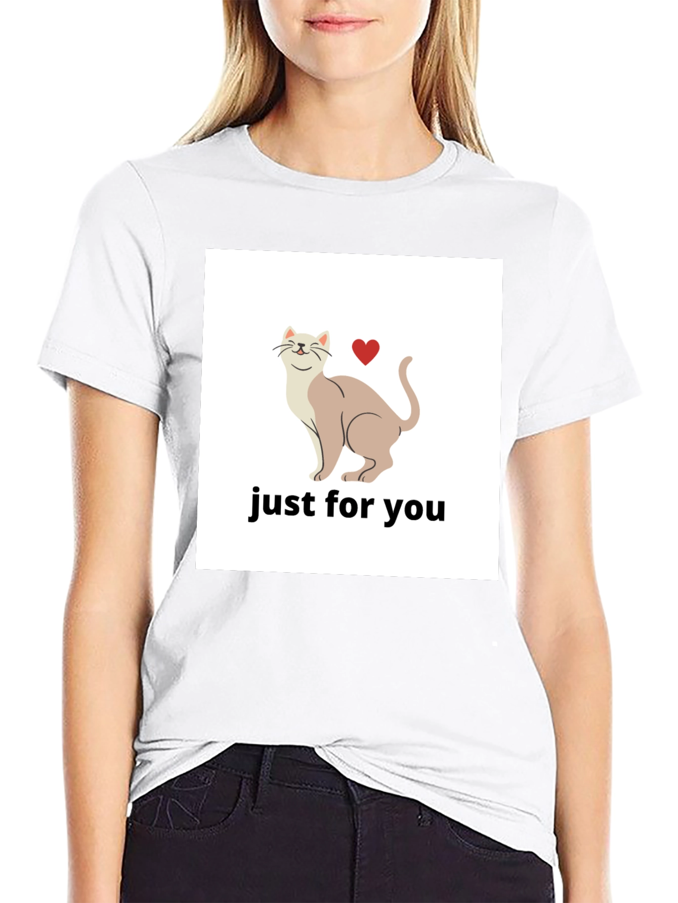 Cat Lover T-Shirt - Just For You