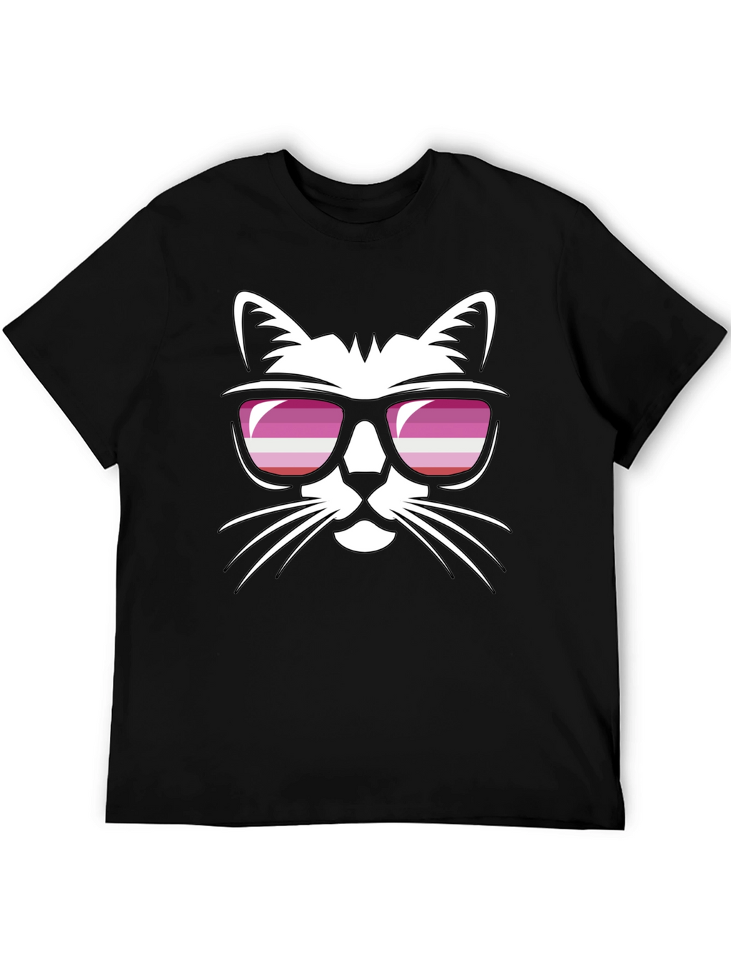 Cool Cat Lesbian Pride T-Shirt