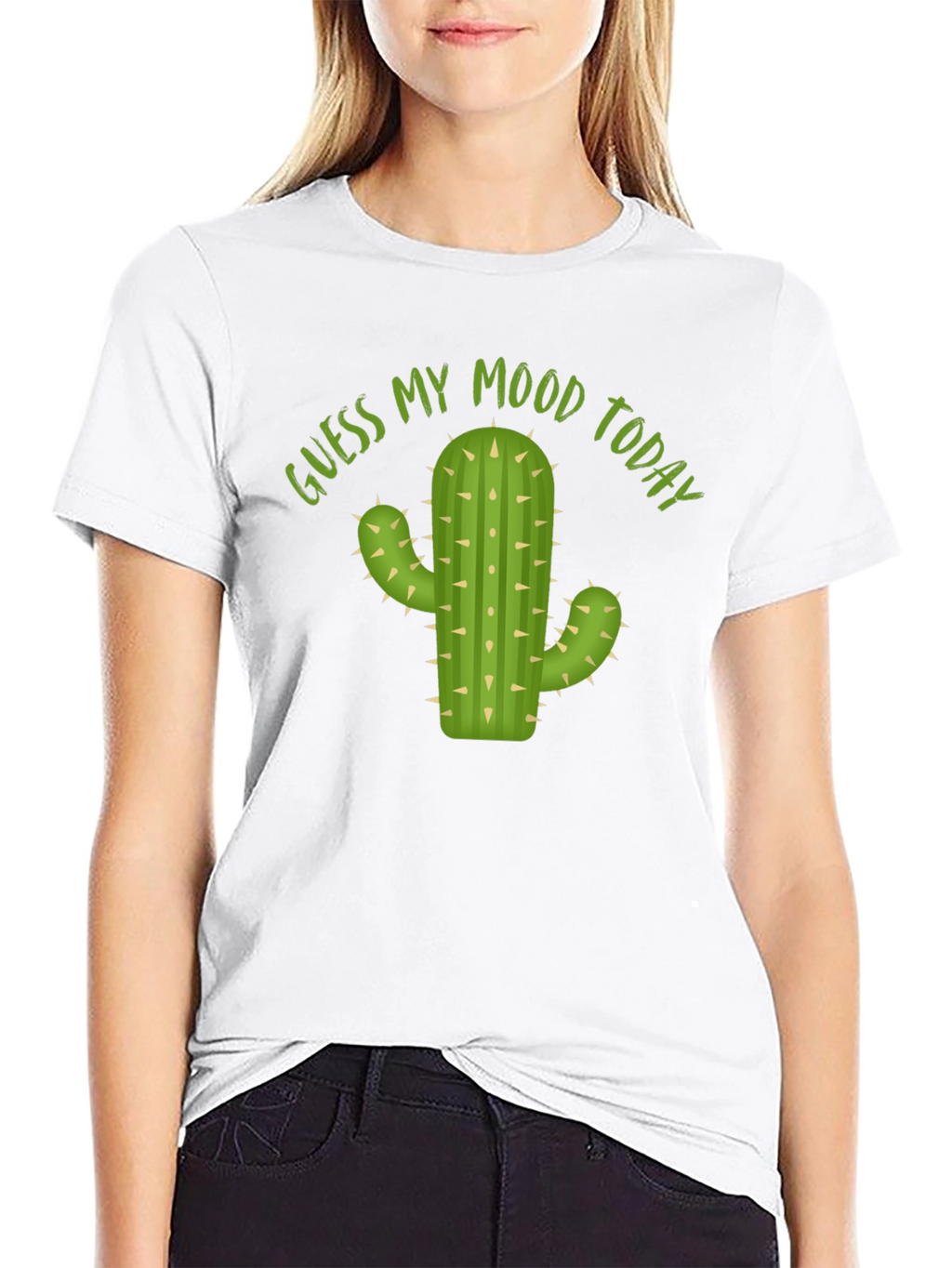 Guess My Mood Today Cactus Graphic Tee