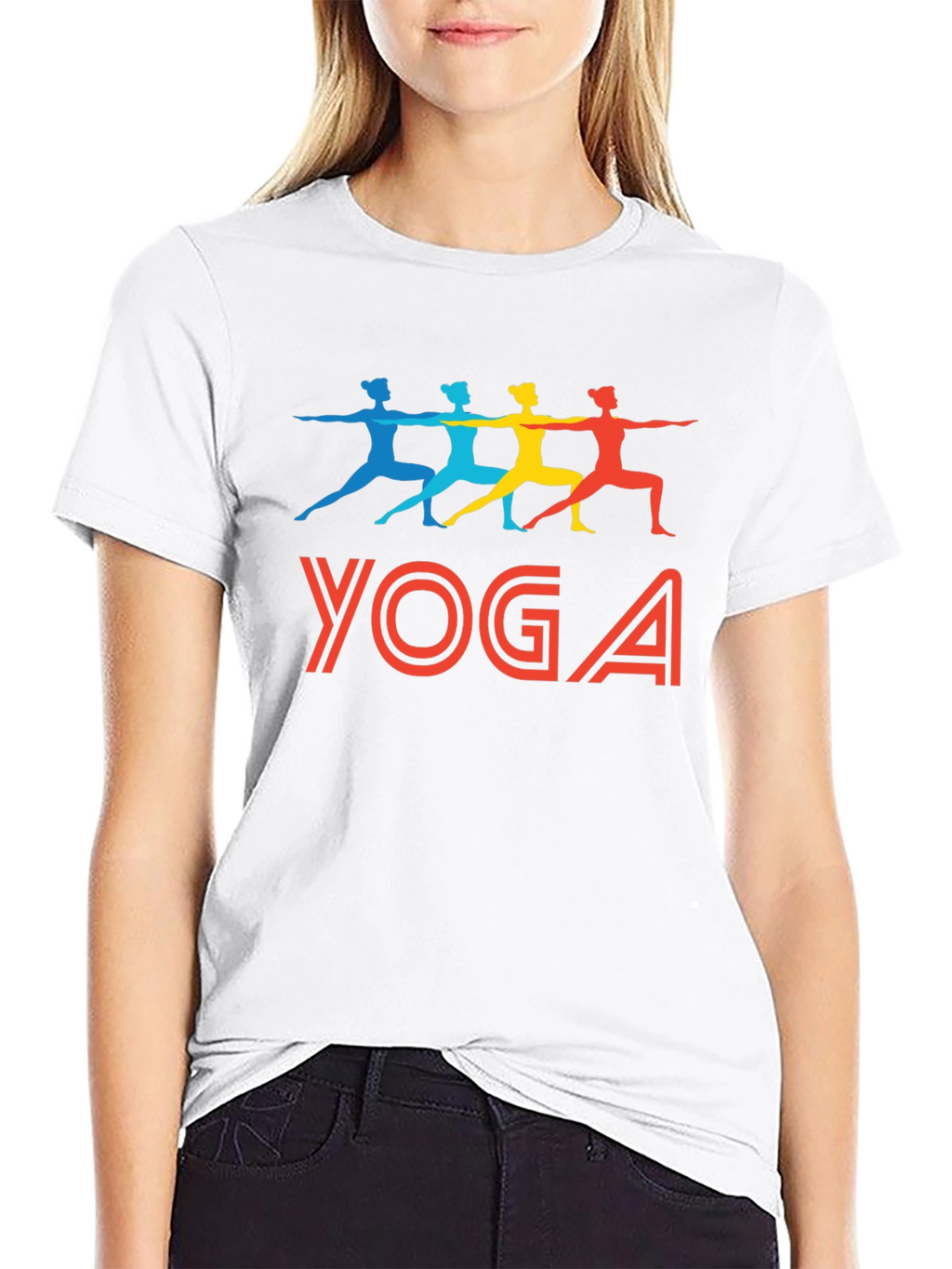 Yoga Graphic Tee - Mens Black T-Shirt