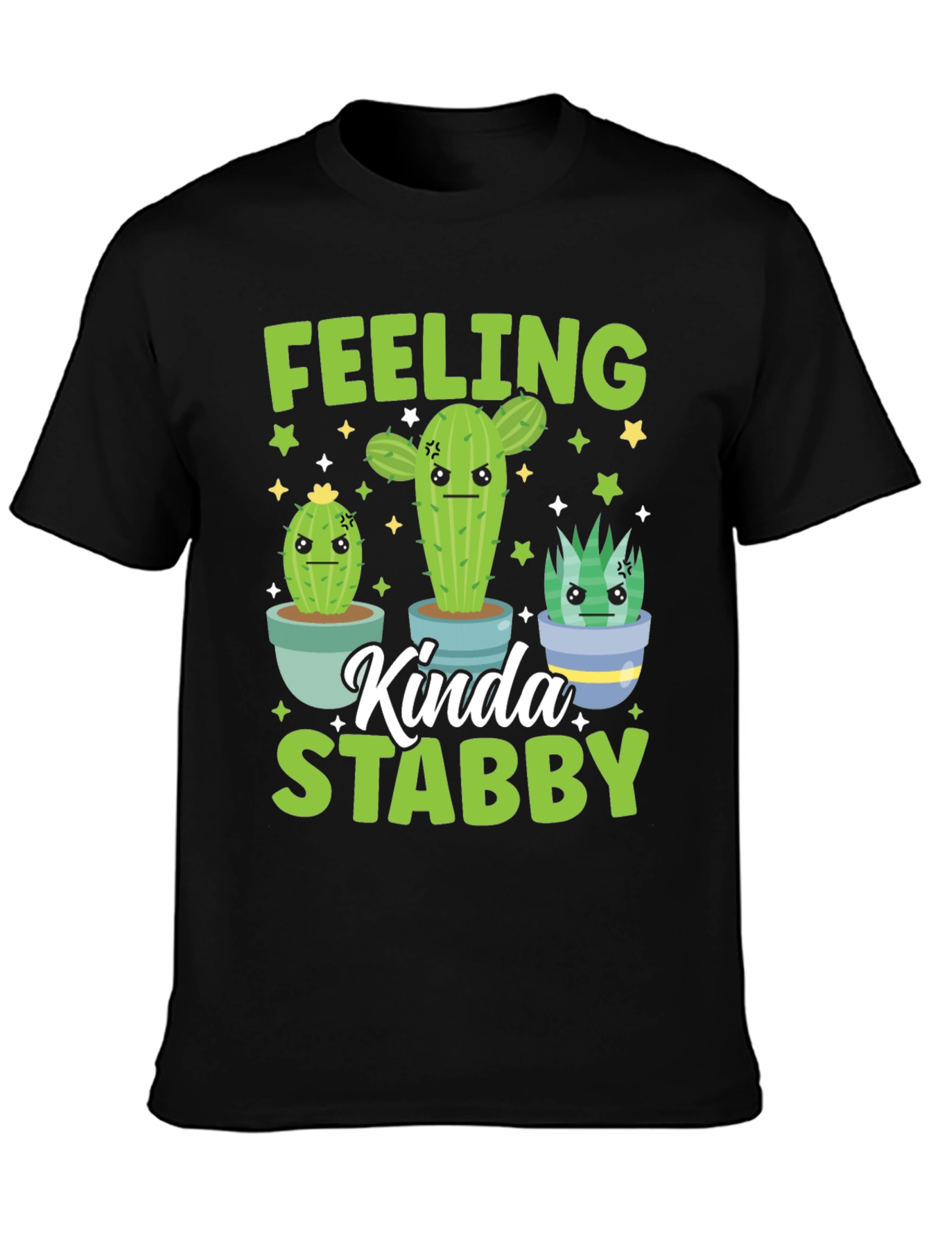 Feeling Kinda Stabby Cactus Graphic Tee