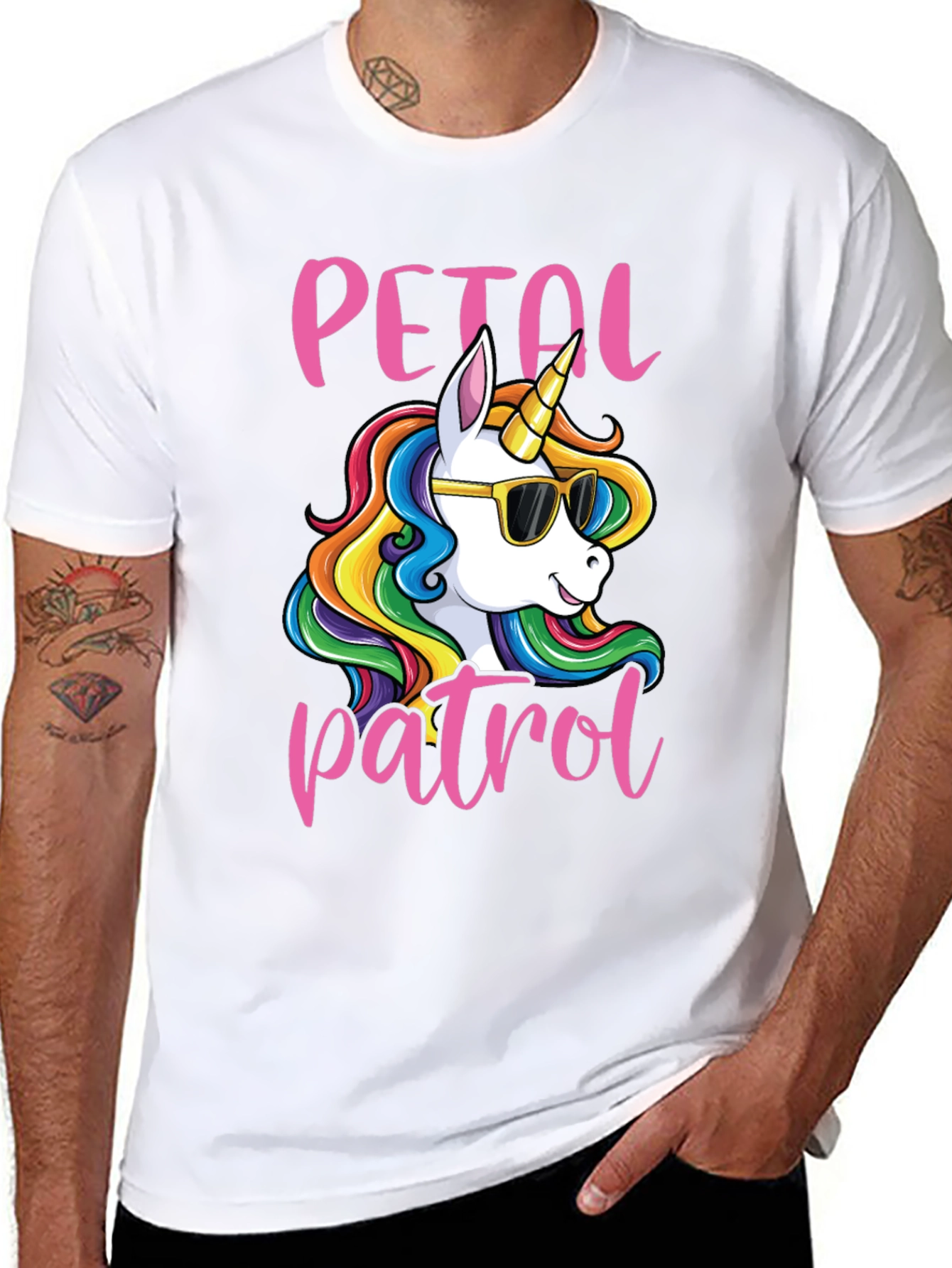 Petal Patrol Unicorn T-Shirt
