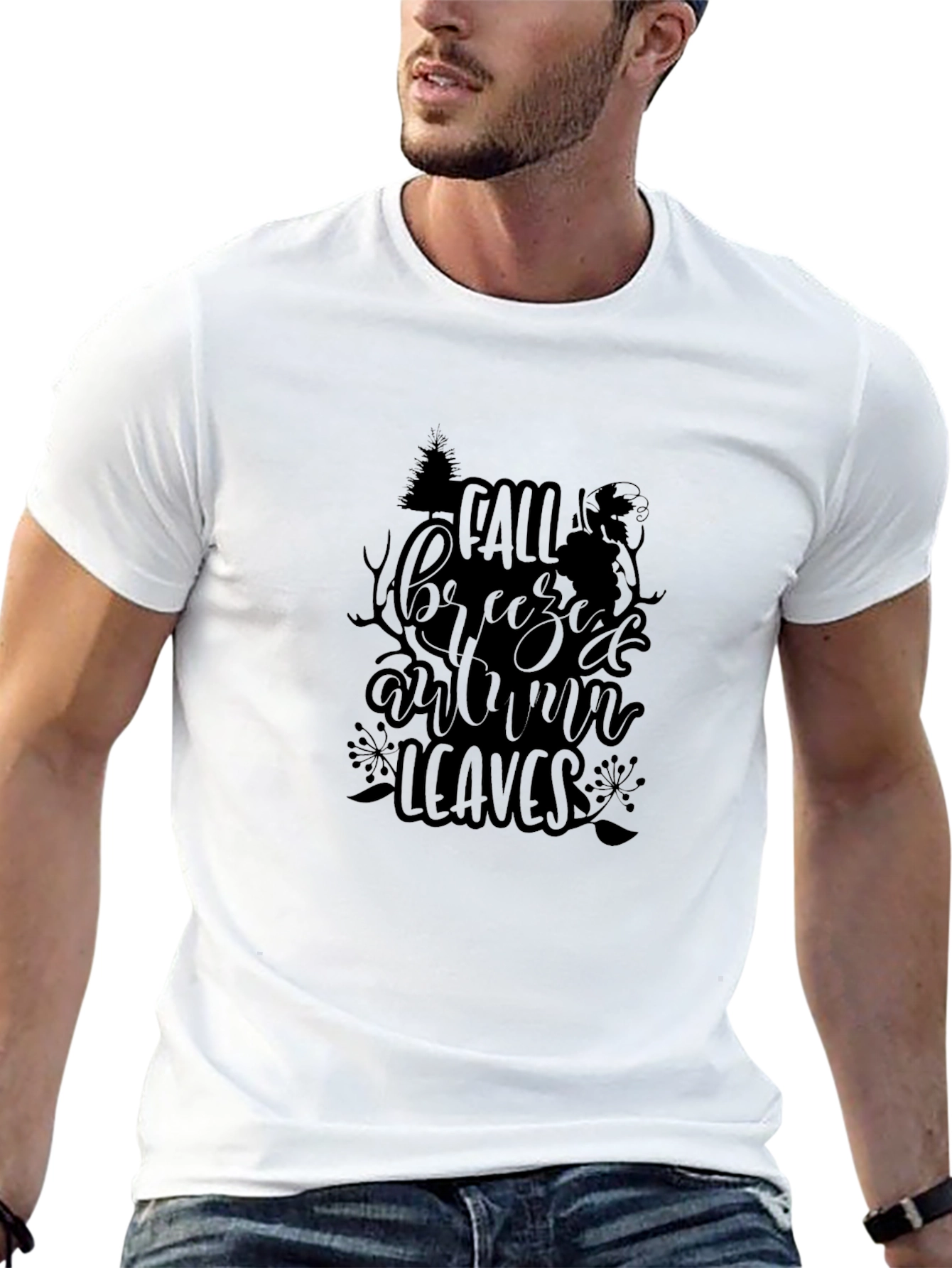 Fall Breeze Autumn Leaves T-Shirt