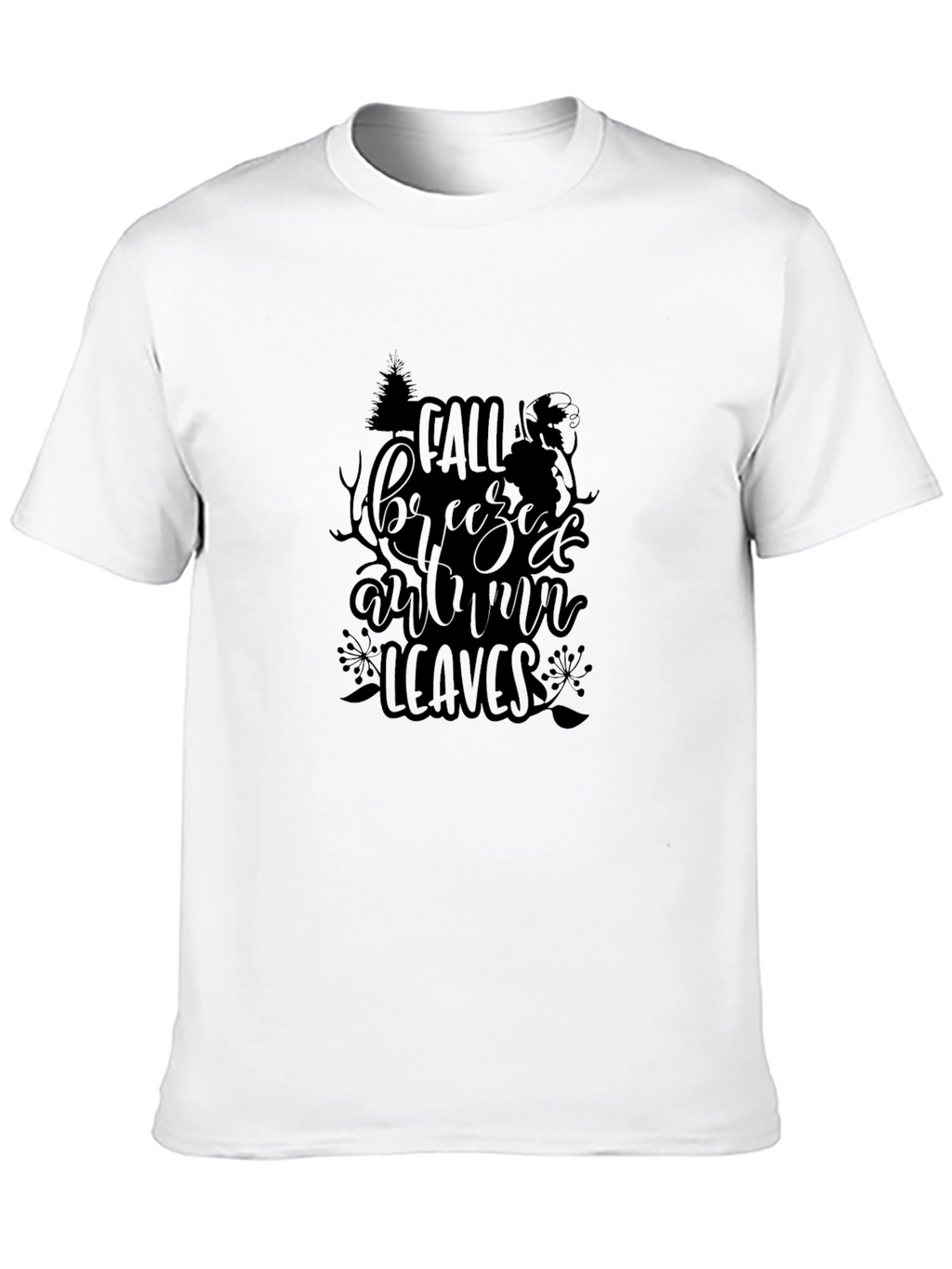 Fall Breeze Autumn Leaves T-Shirt