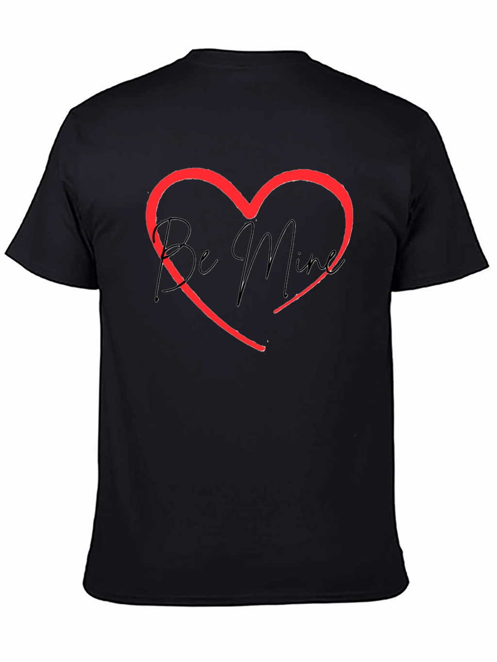 Be Mine Heart Graphic Tee