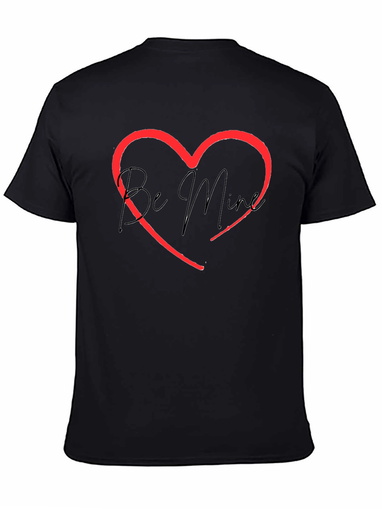 Be Mine Heart Graphic Tee