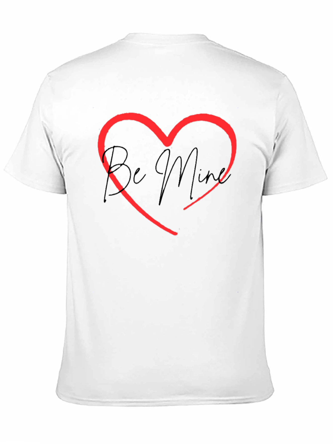 Be Mine Heart Graphic Tee