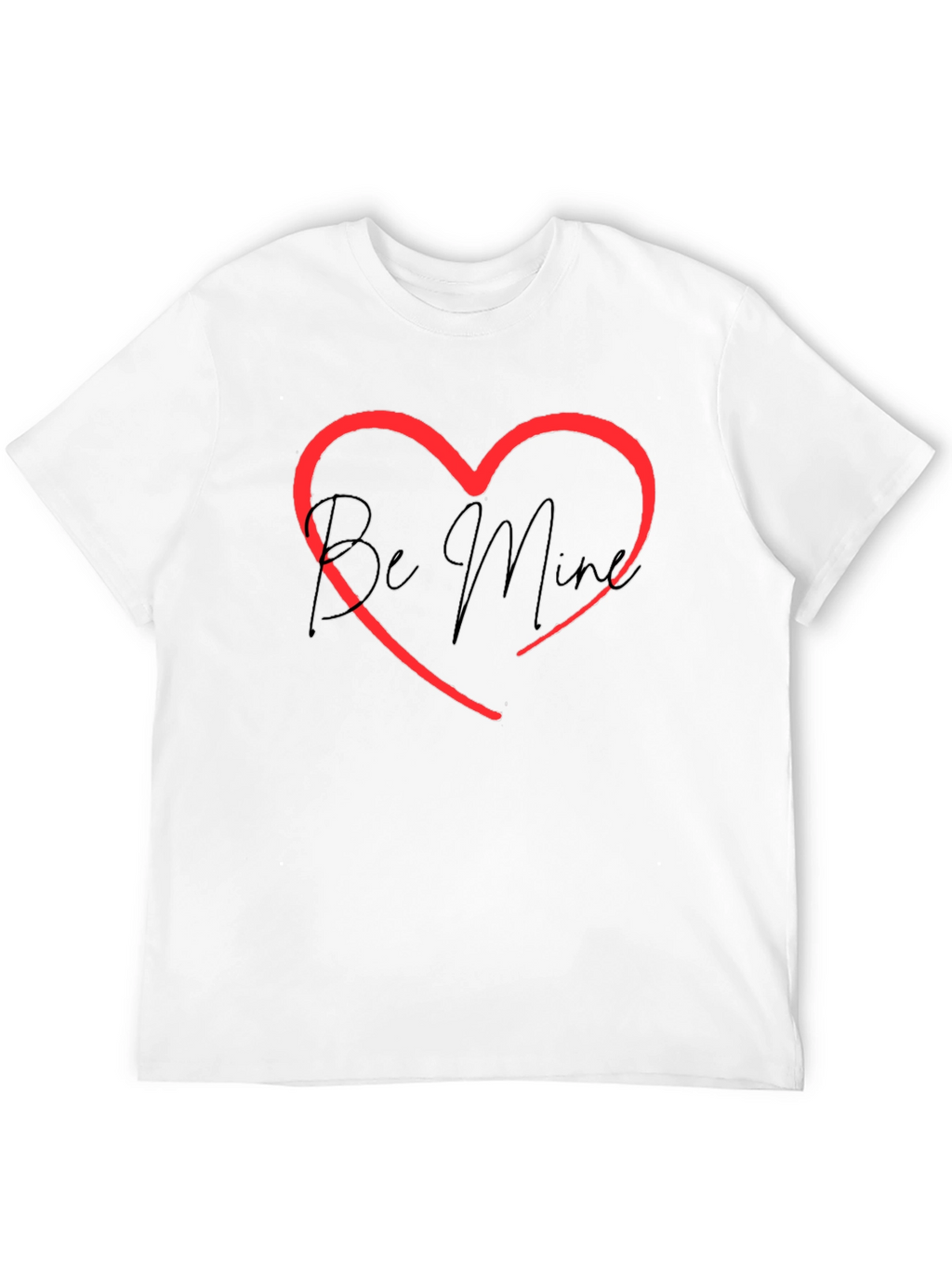 Be Mine Heart Graphic Tee