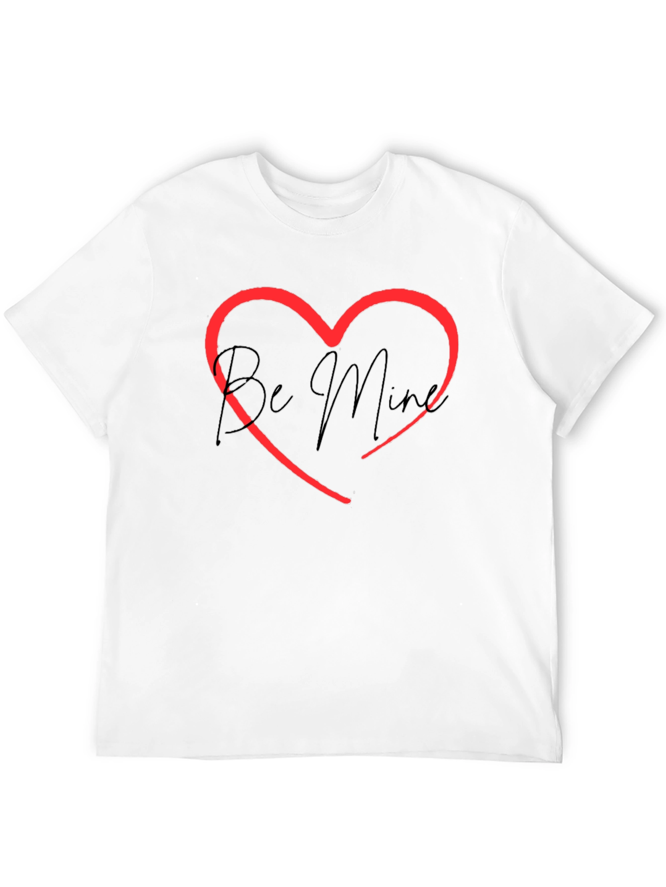Be Mine Heart Graphic Tee
