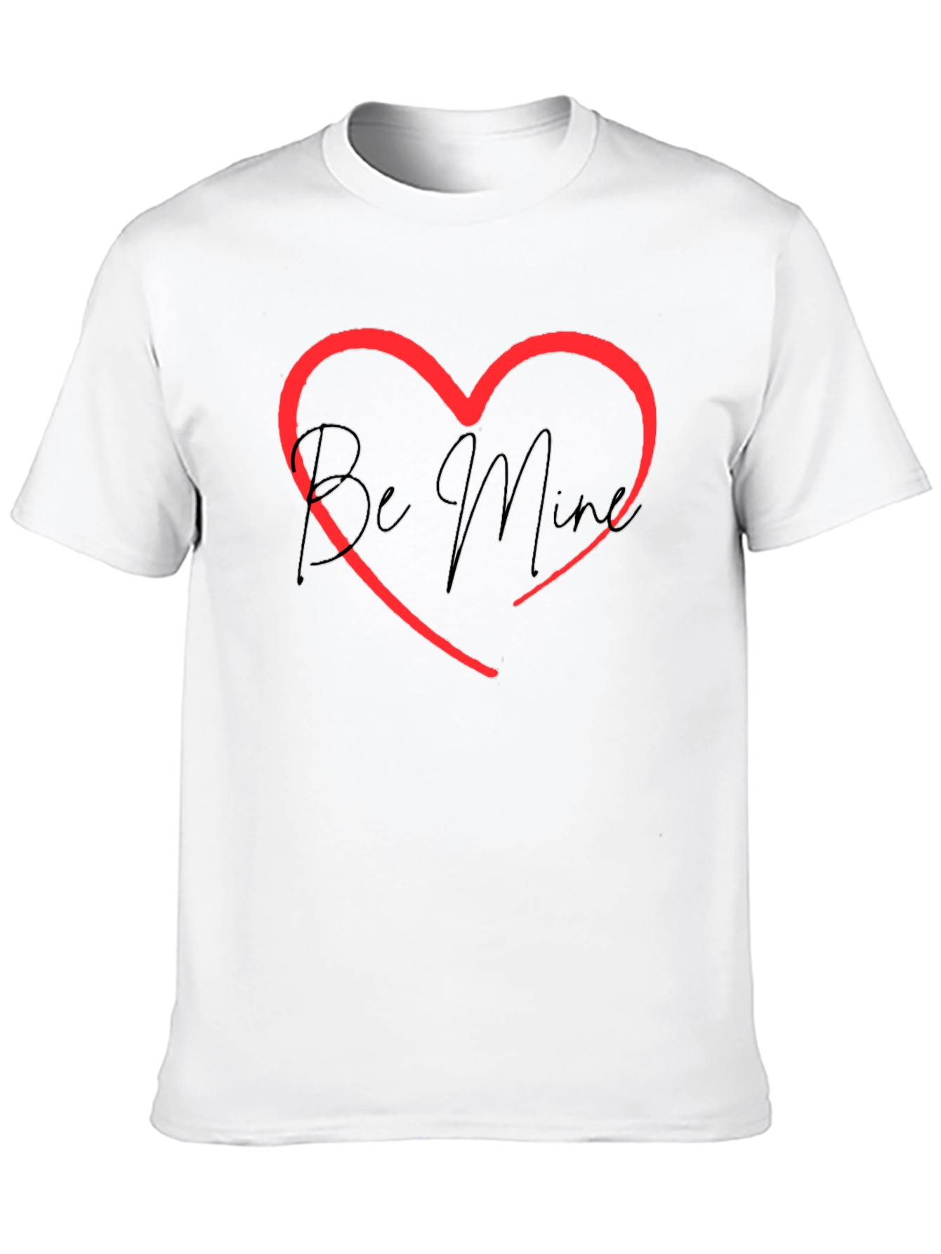 Be Mine Heart Graphic Tee