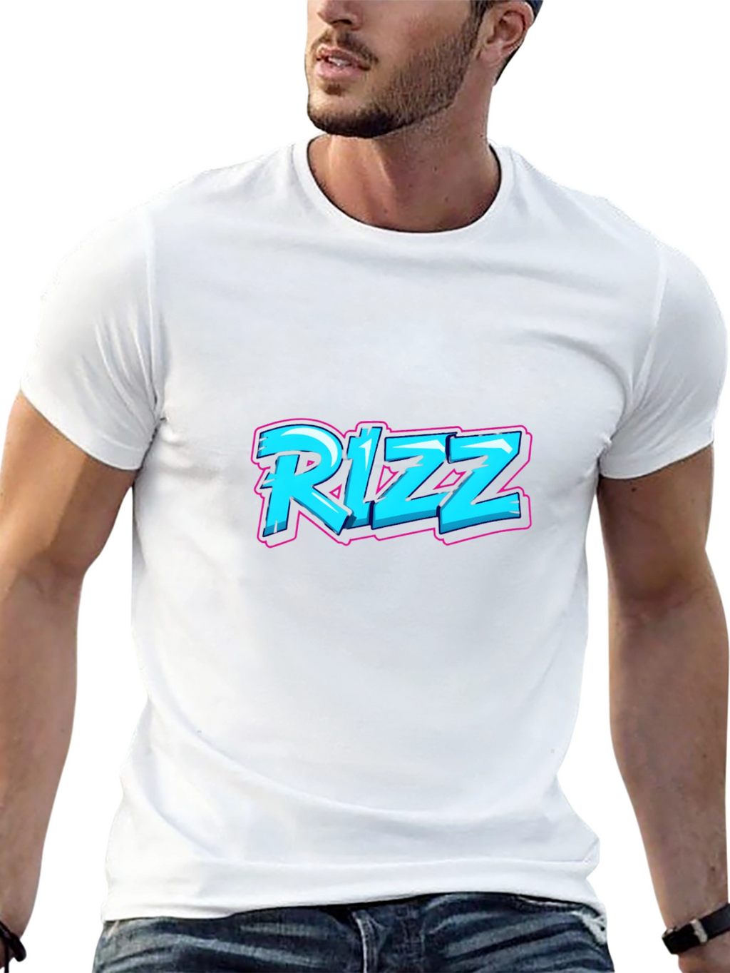 RIZZ Graphic Tee - Cool Streetwear Style