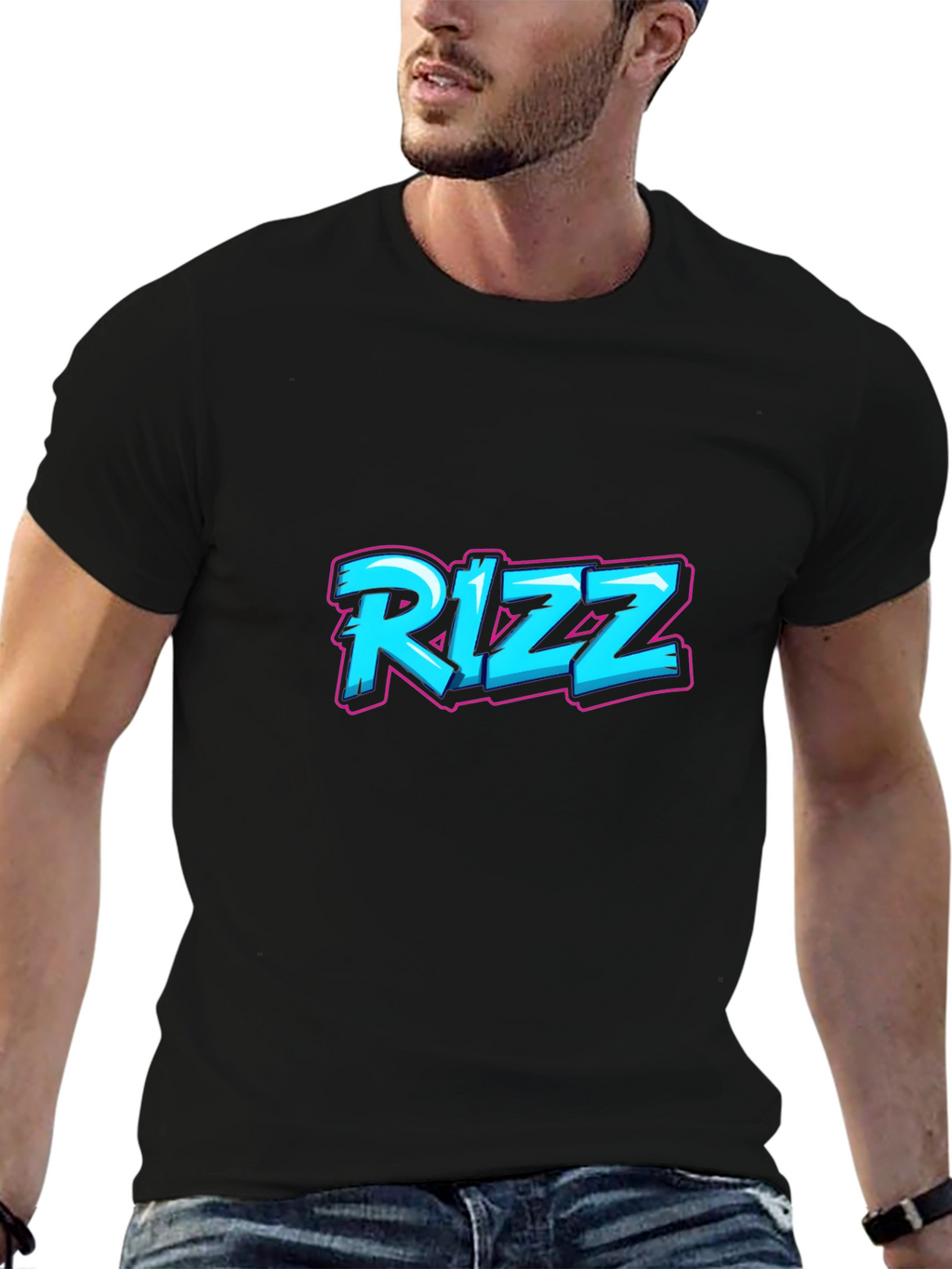 RIZZ Graphic Tee - Cool Streetwear Style