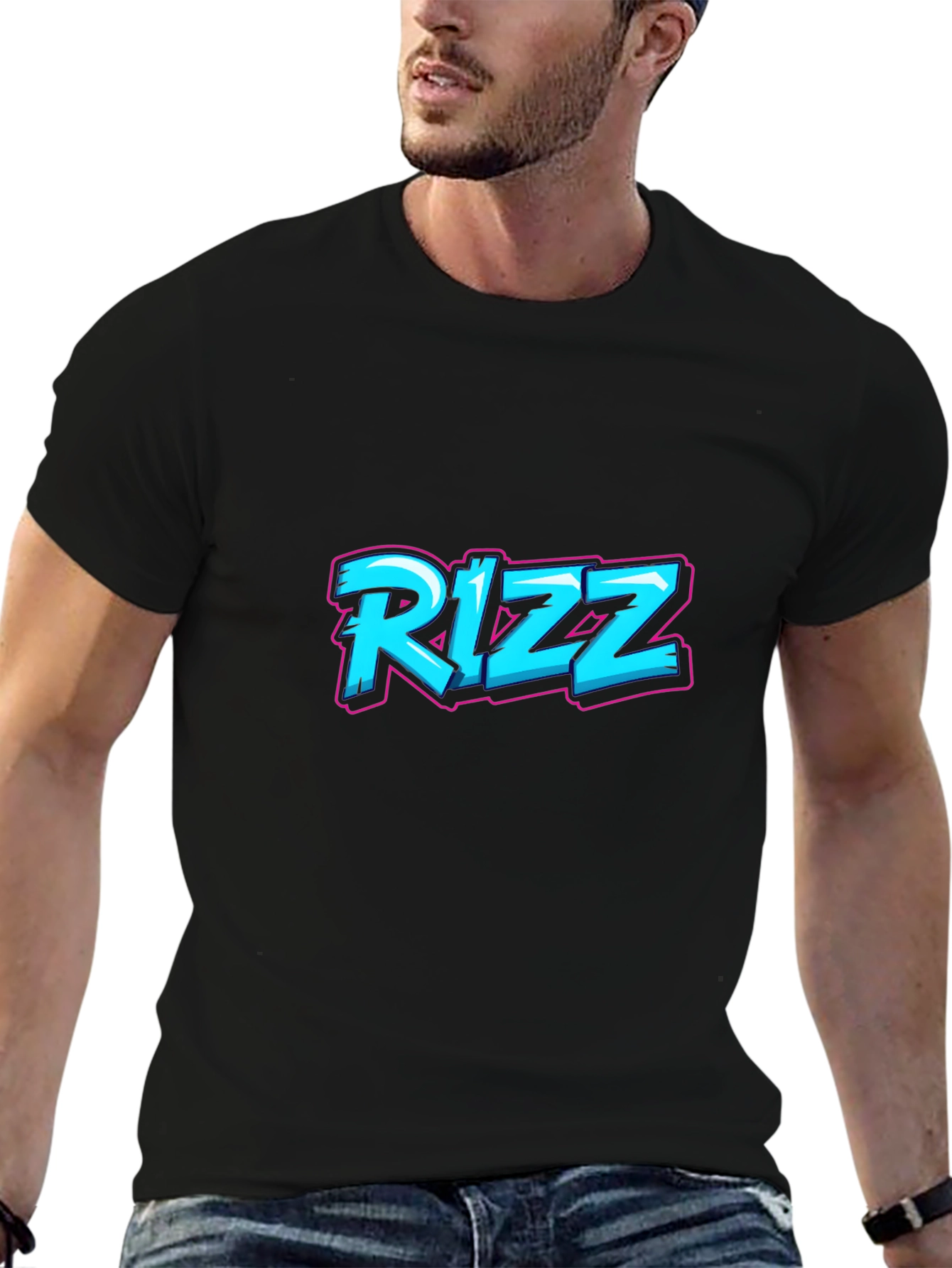 RIZZ Graphic Tee - Cool Streetwear Style