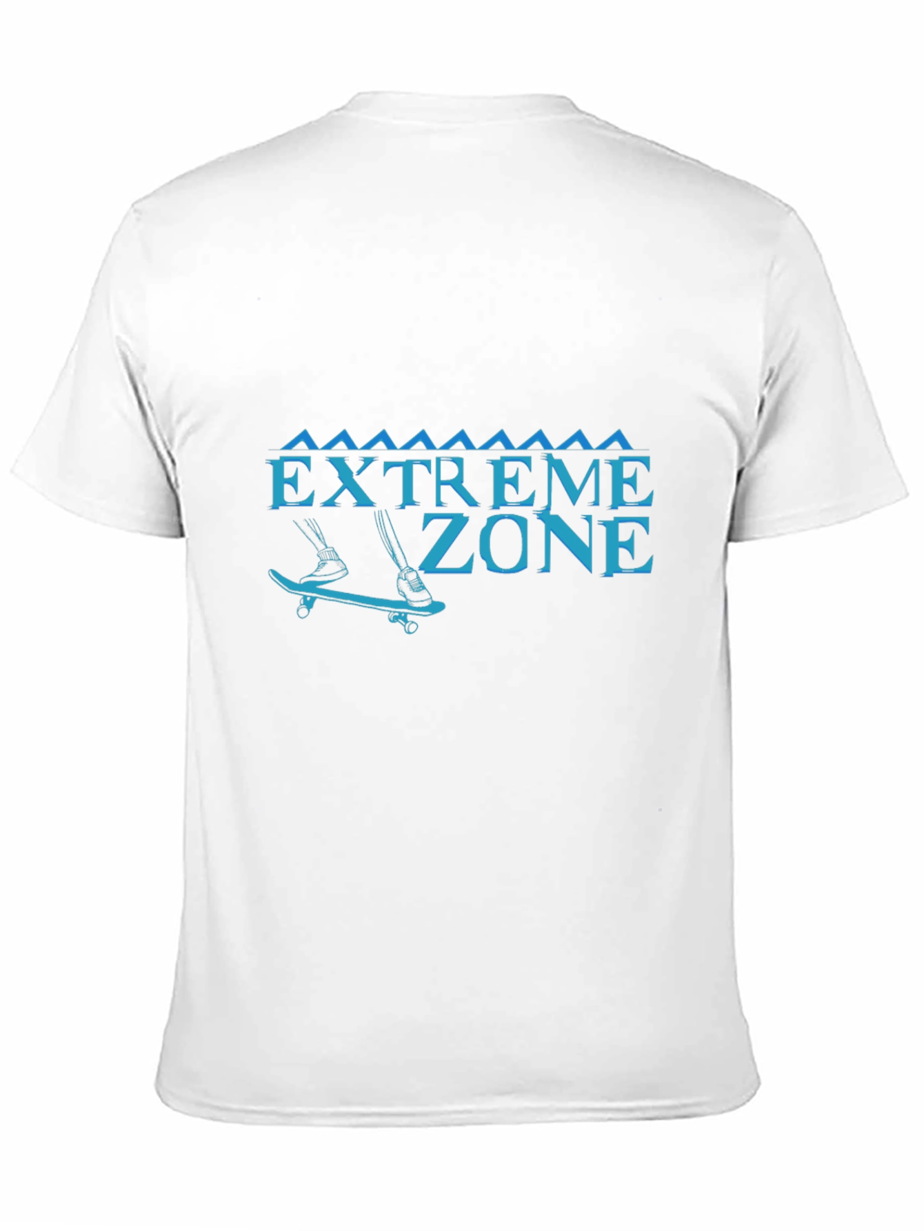 Extreme Zone Skater T-Shirt - Black