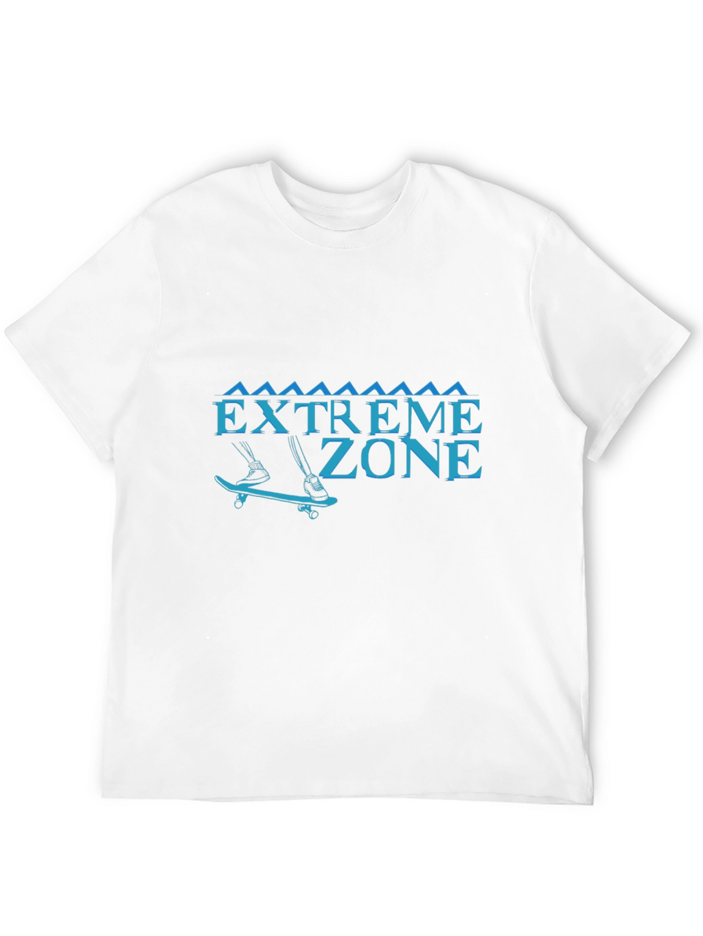 Extreme Zone Skater T-Shirt - Black
