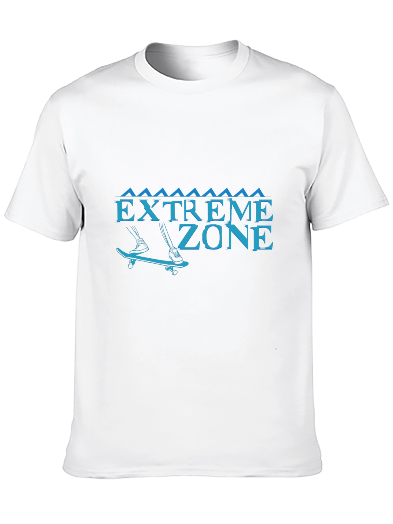 Extreme Zone Skater T-Shirt - Black
