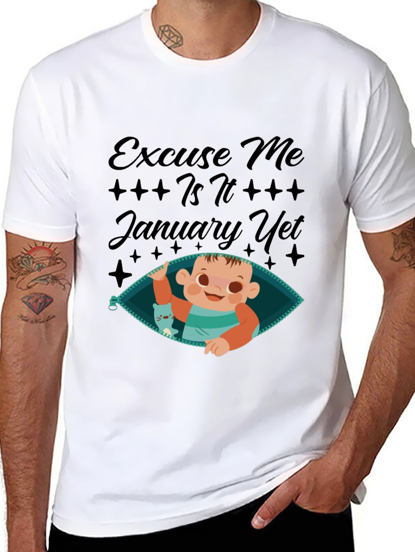 Excuse Me Is It January Yet T-Shirt