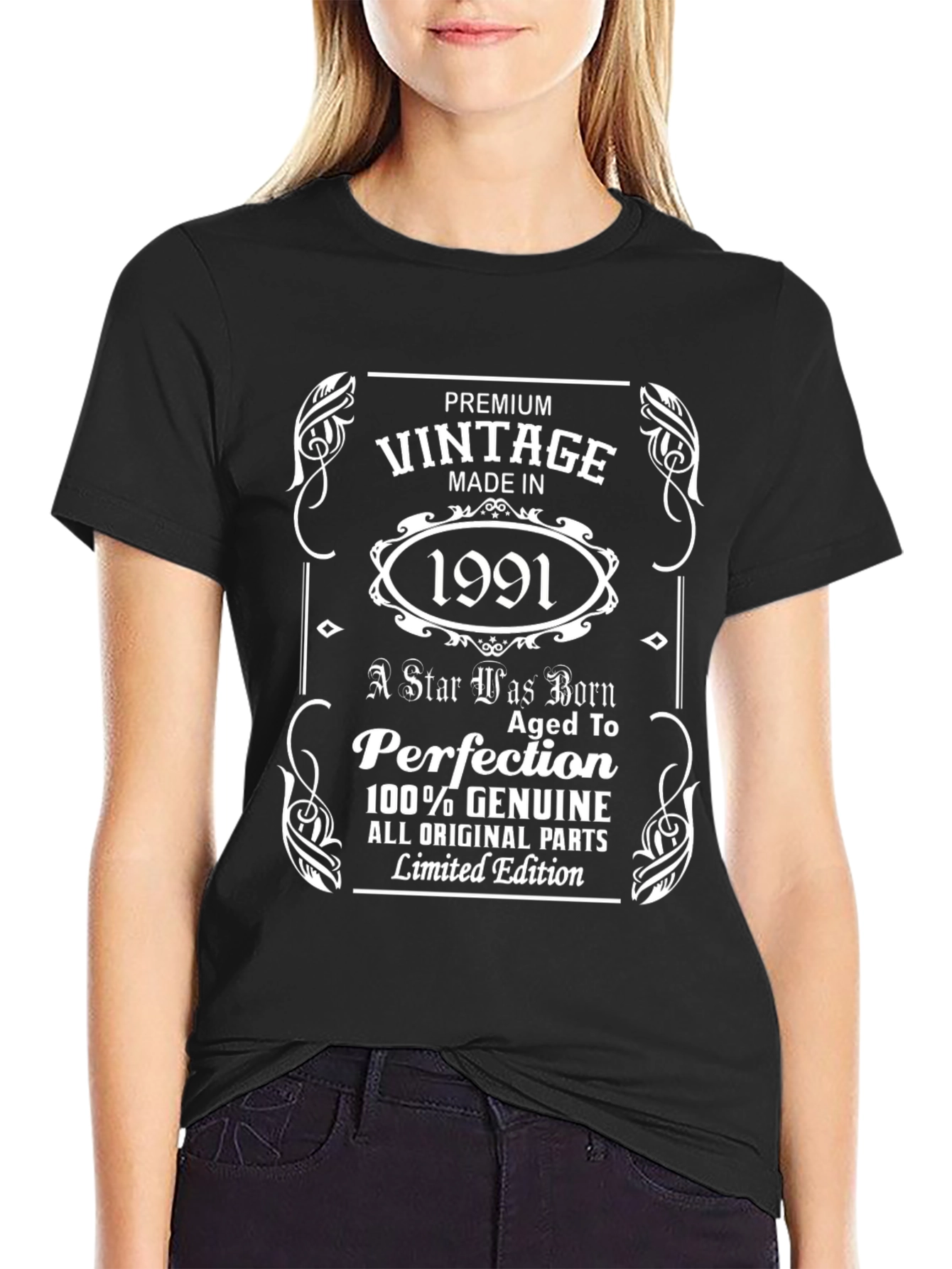 Premium Vintage 1991 T-Shirt - Limited Edition