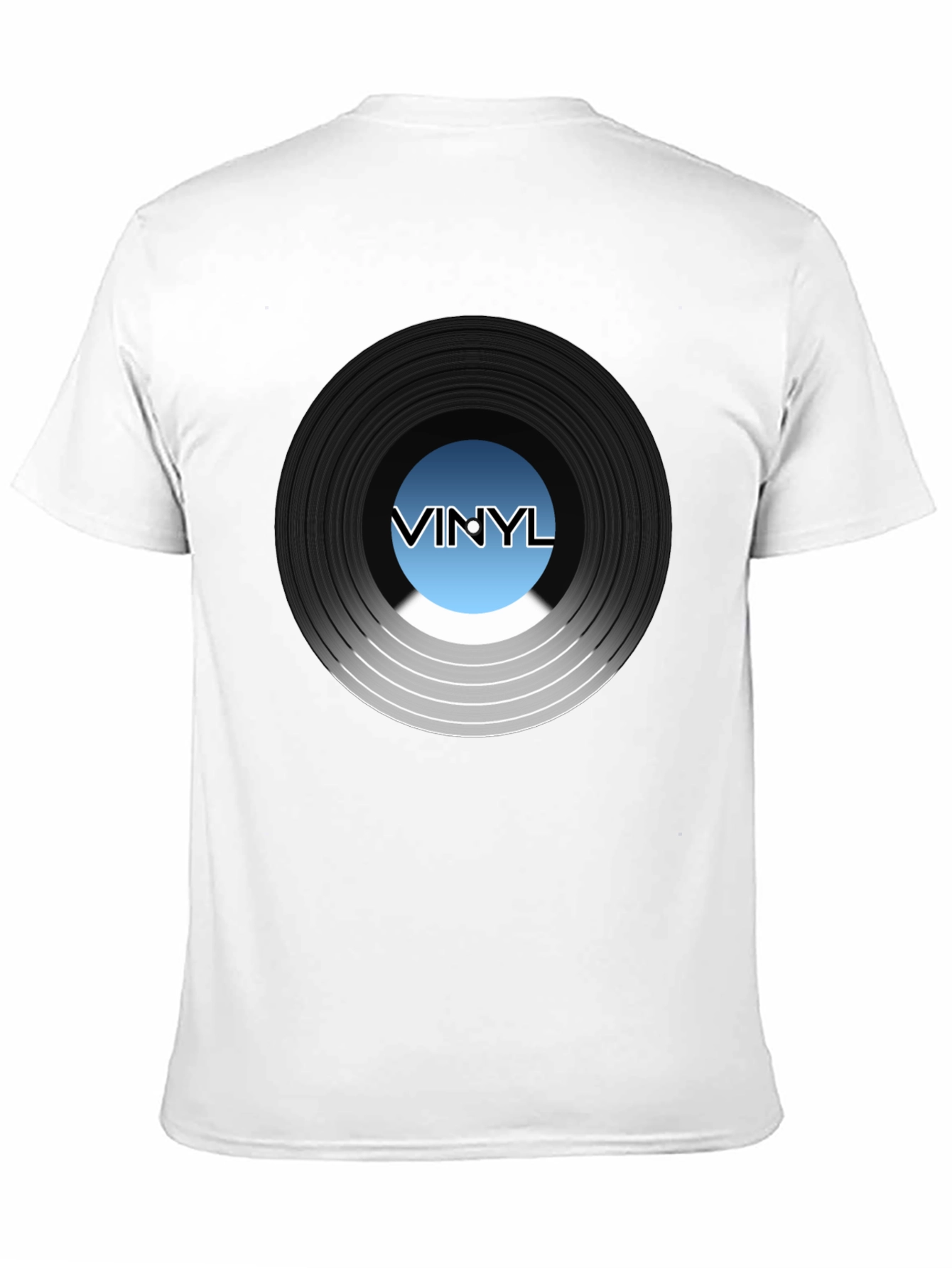 Vinyl Record Graphic T-Shirt - Music Lover Tee