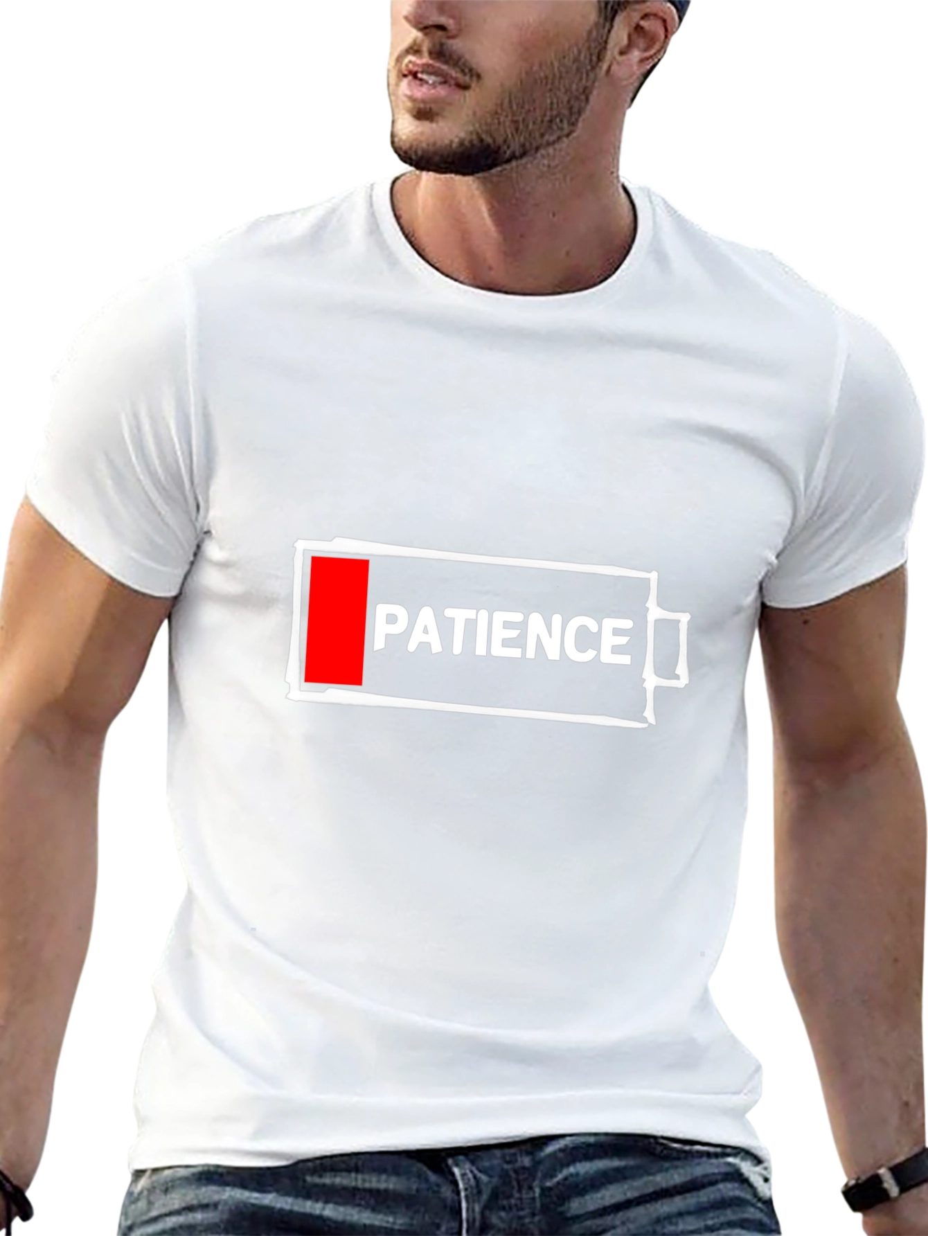 Low Patience Battery T-Shirt - Black