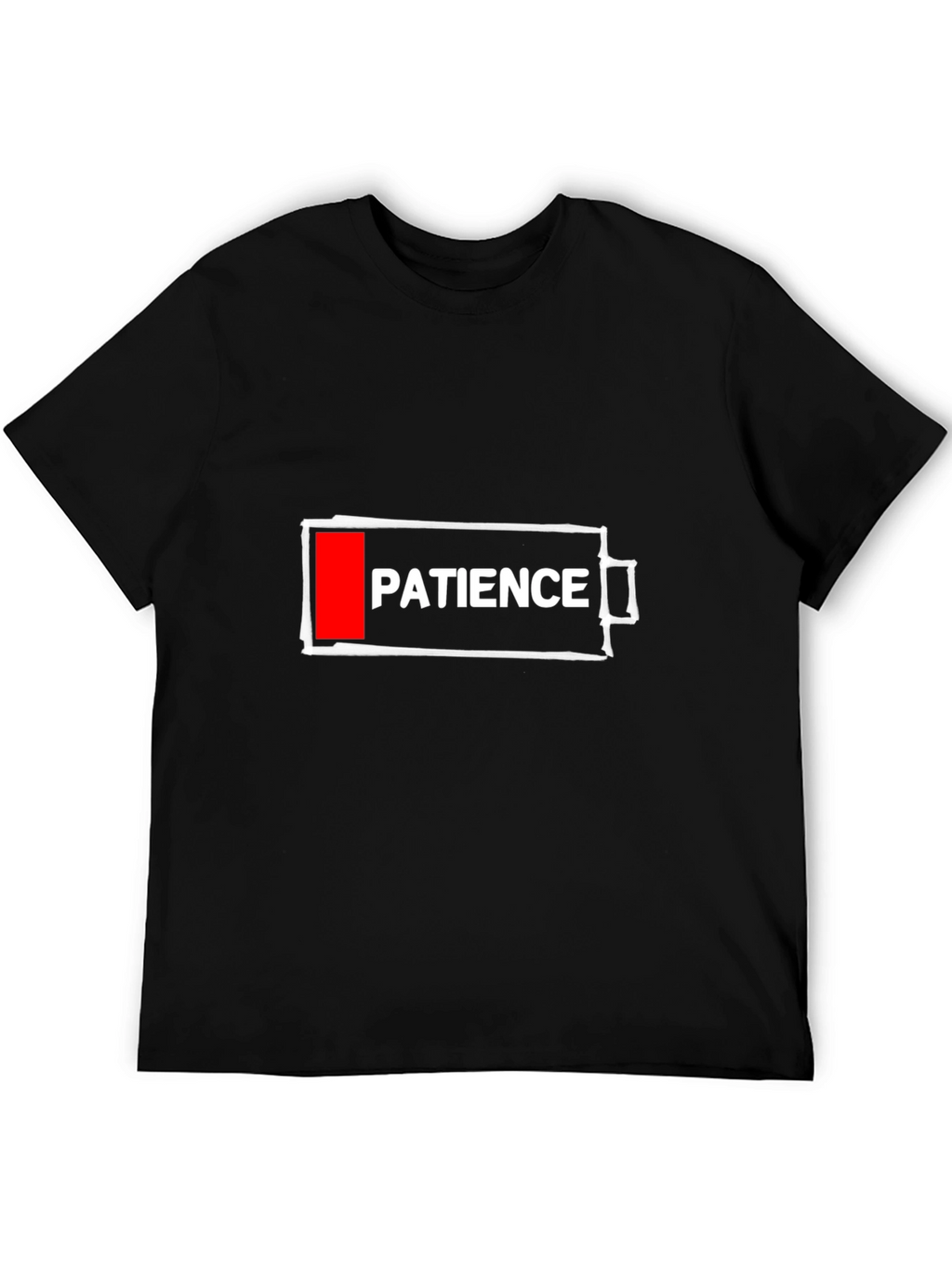 Low Patience Battery T-Shirt - Black