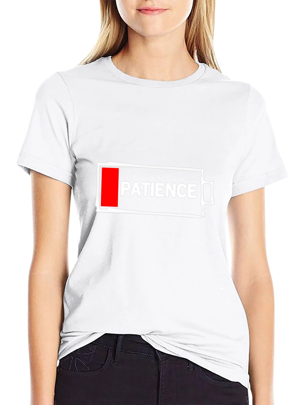 Low Patience Battery T-Shirt - Black